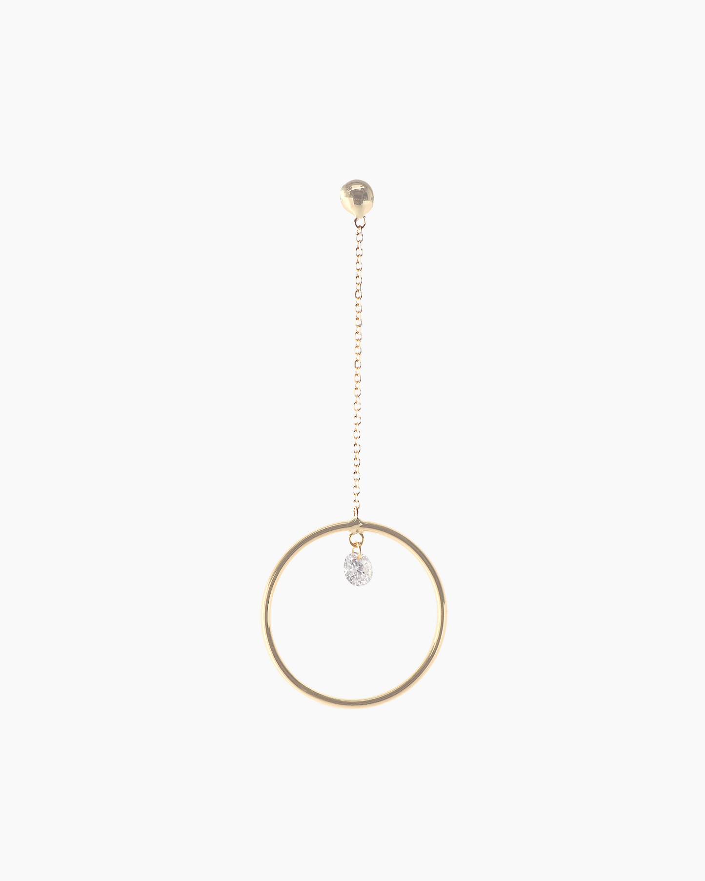 Boucle d'oreille Pendule S 1 Diamant