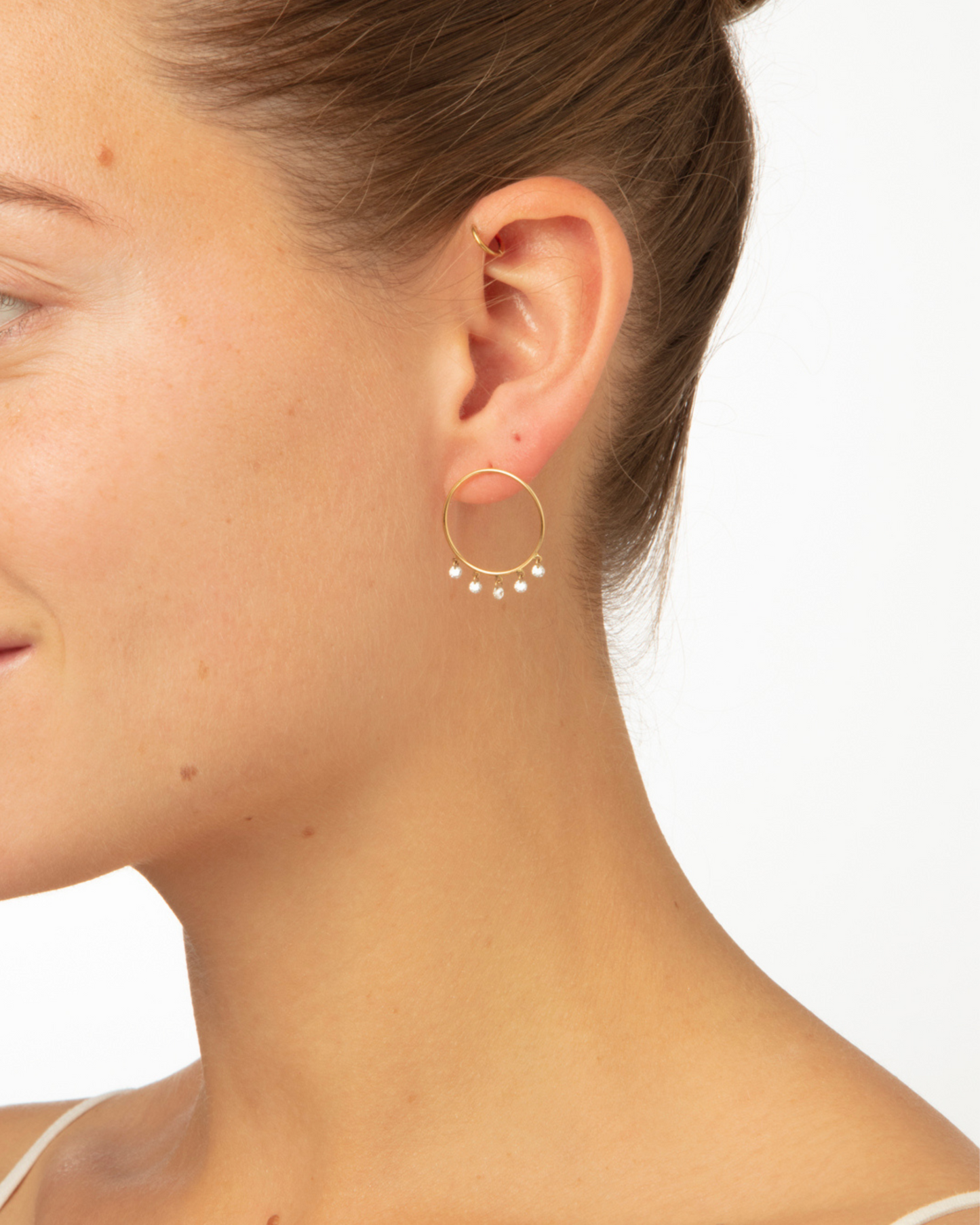 Boucle d'oreille Hélios 5