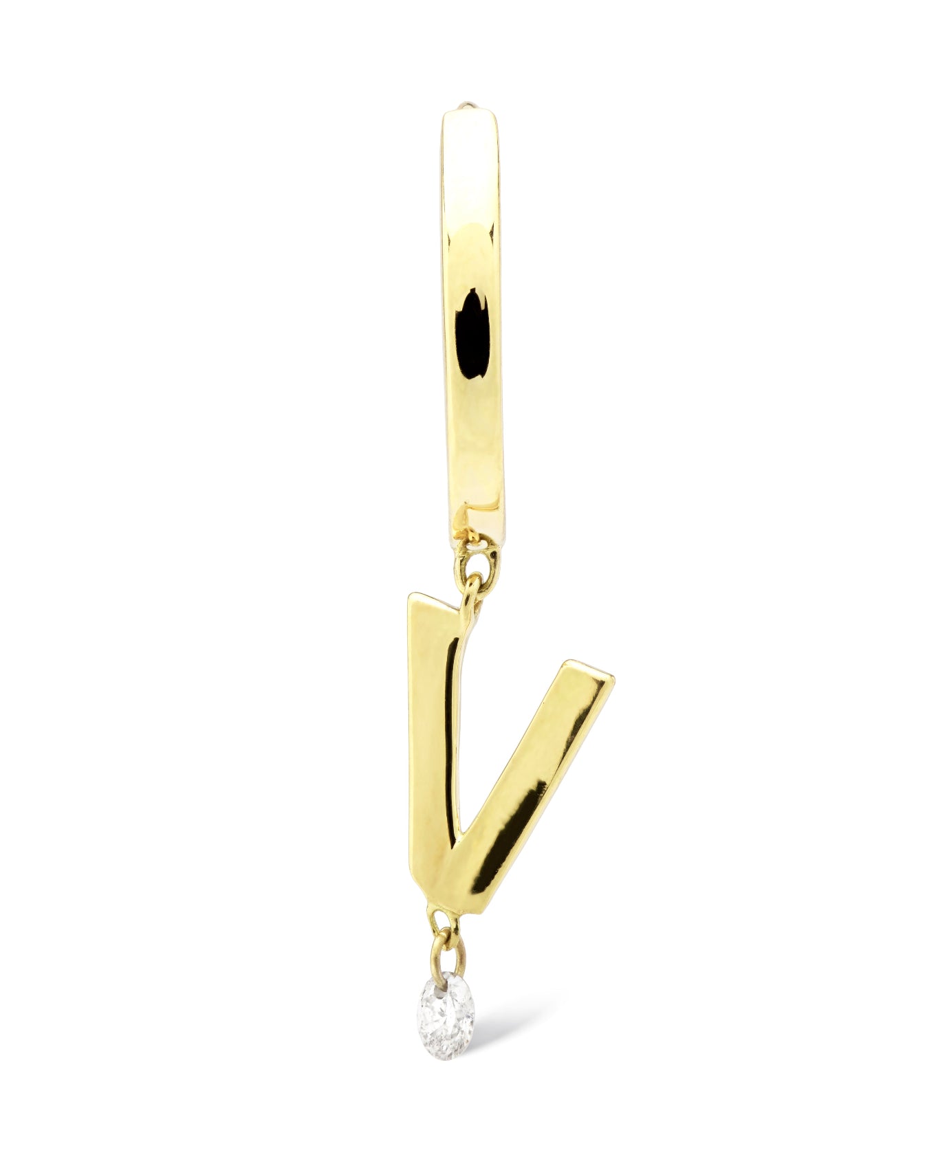 Piercing Alphabet un diamant