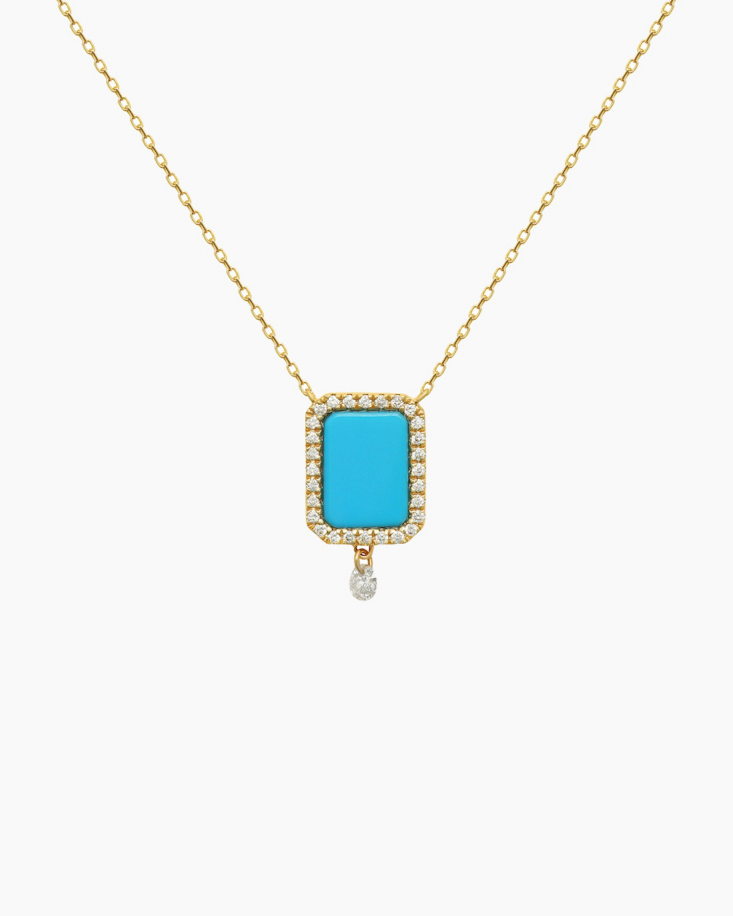 Collier Semi Precious Turquoise