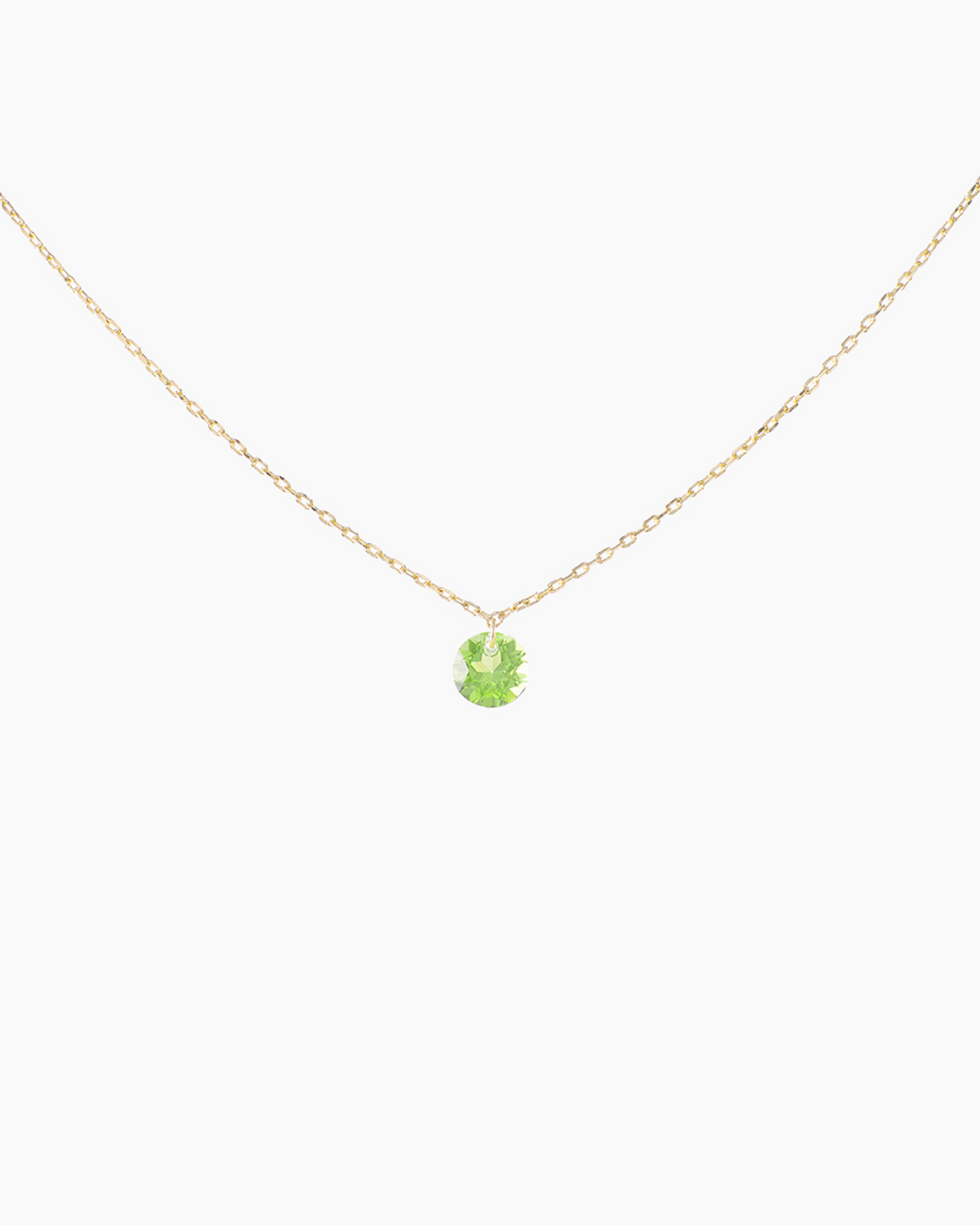 Collier Chakras Péridot
