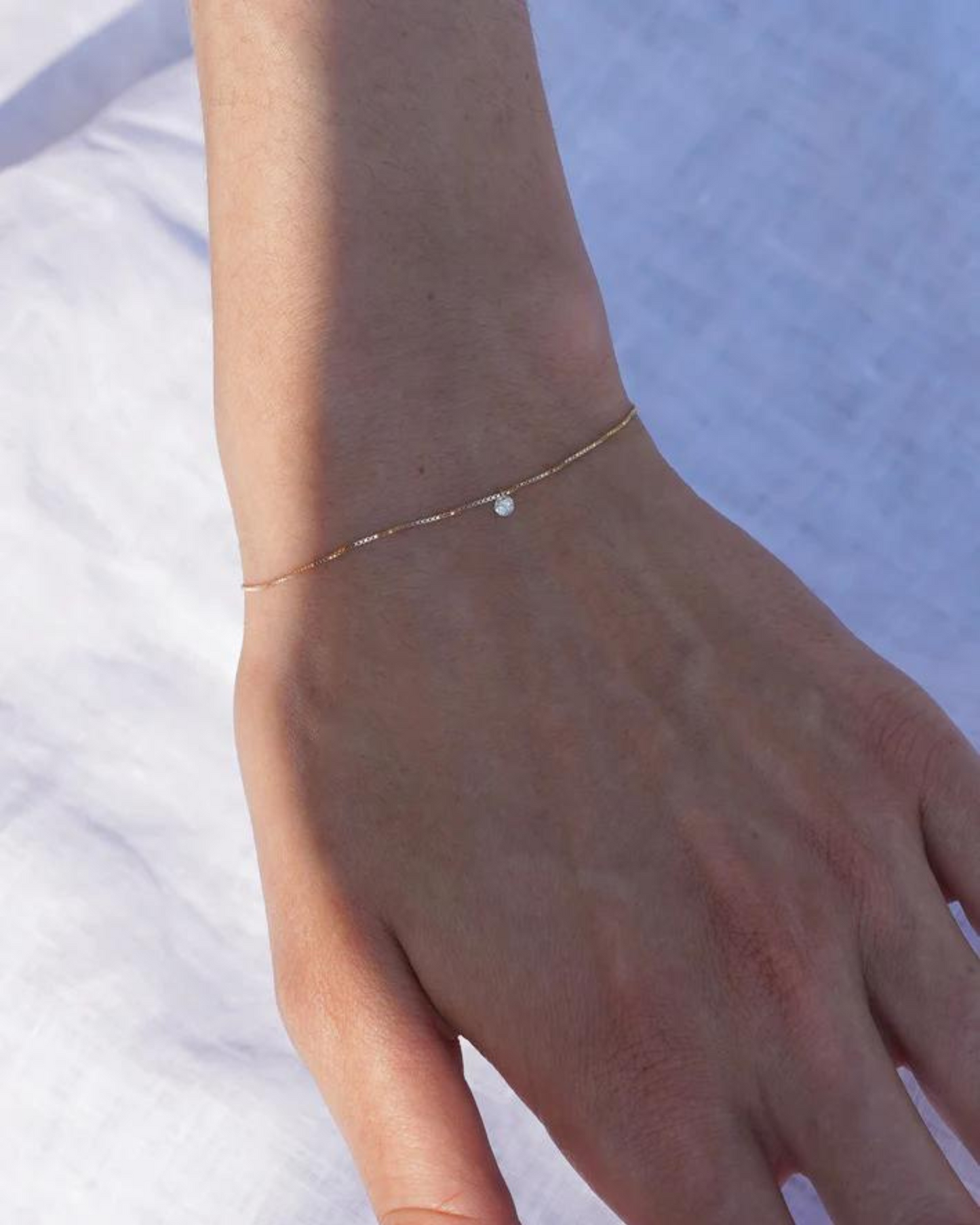 Diamant Poire 0,05cts Chain Lab