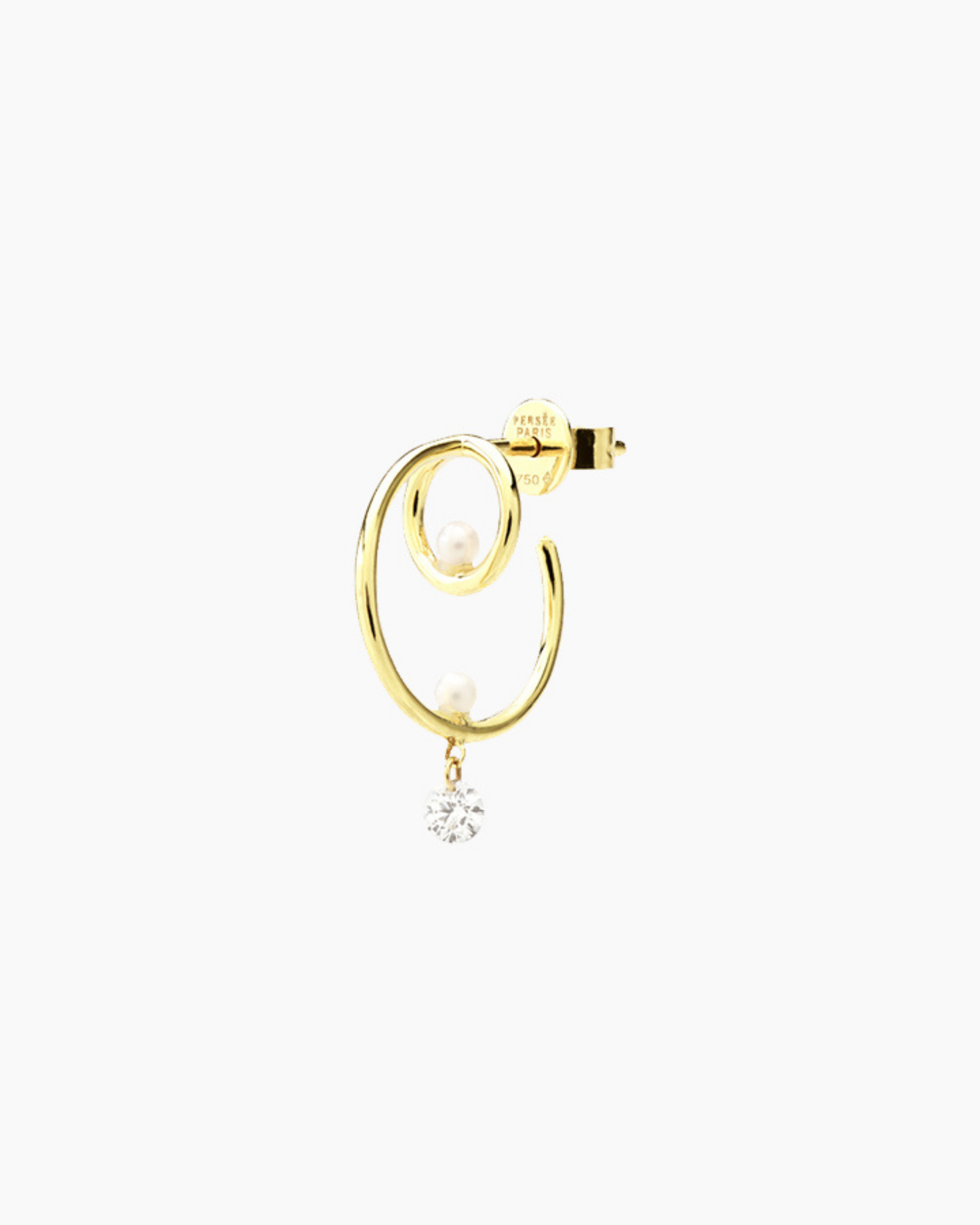 Piercing mini créole perle