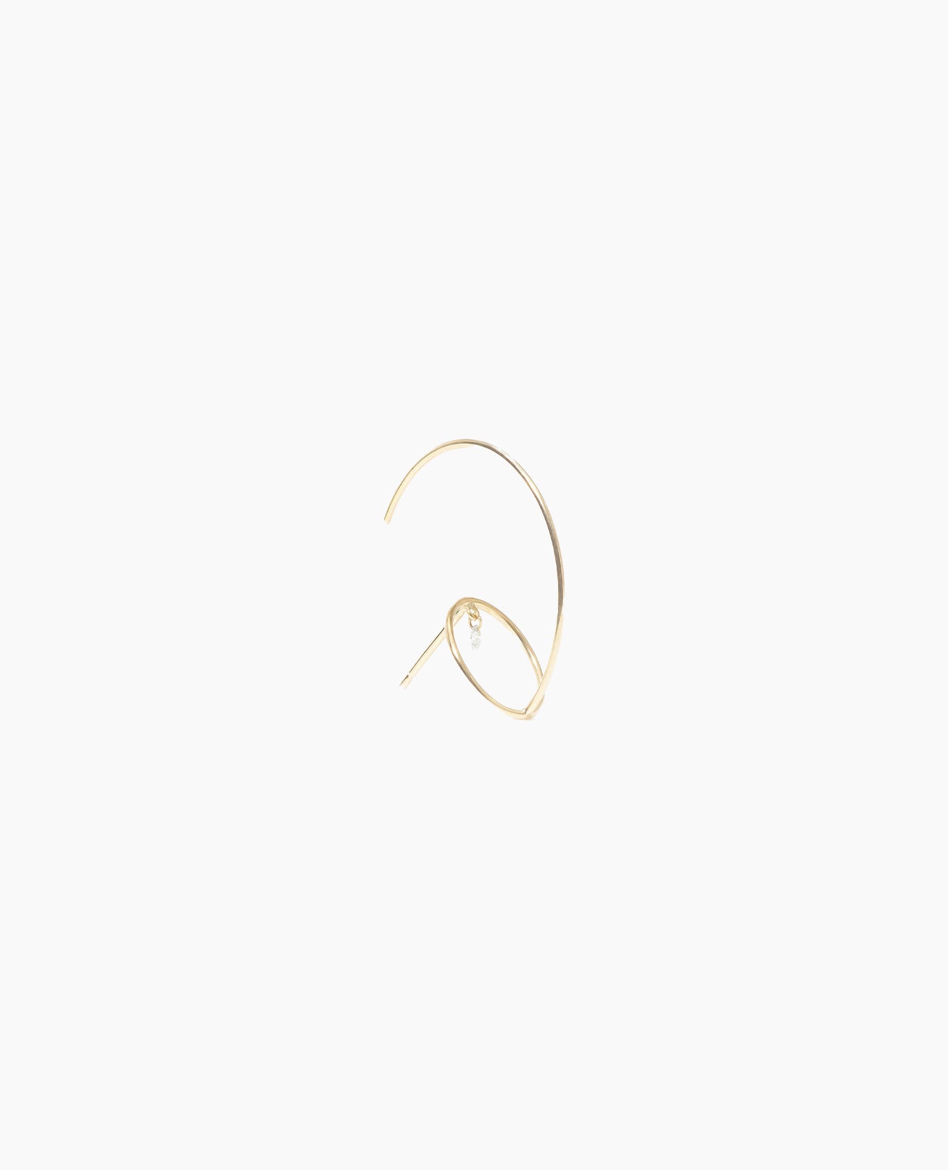 Boucle d'oreille Créole Hélios