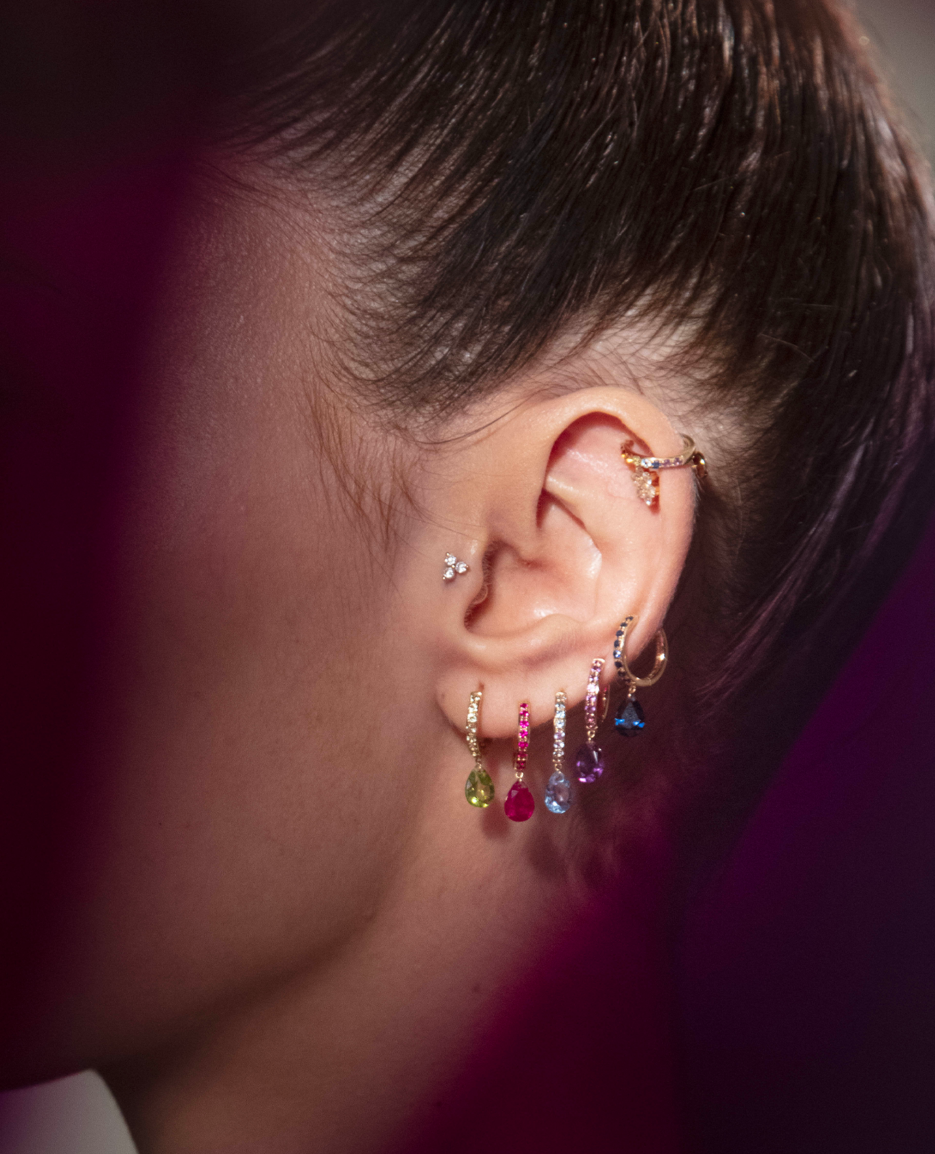 Piercing Triangle