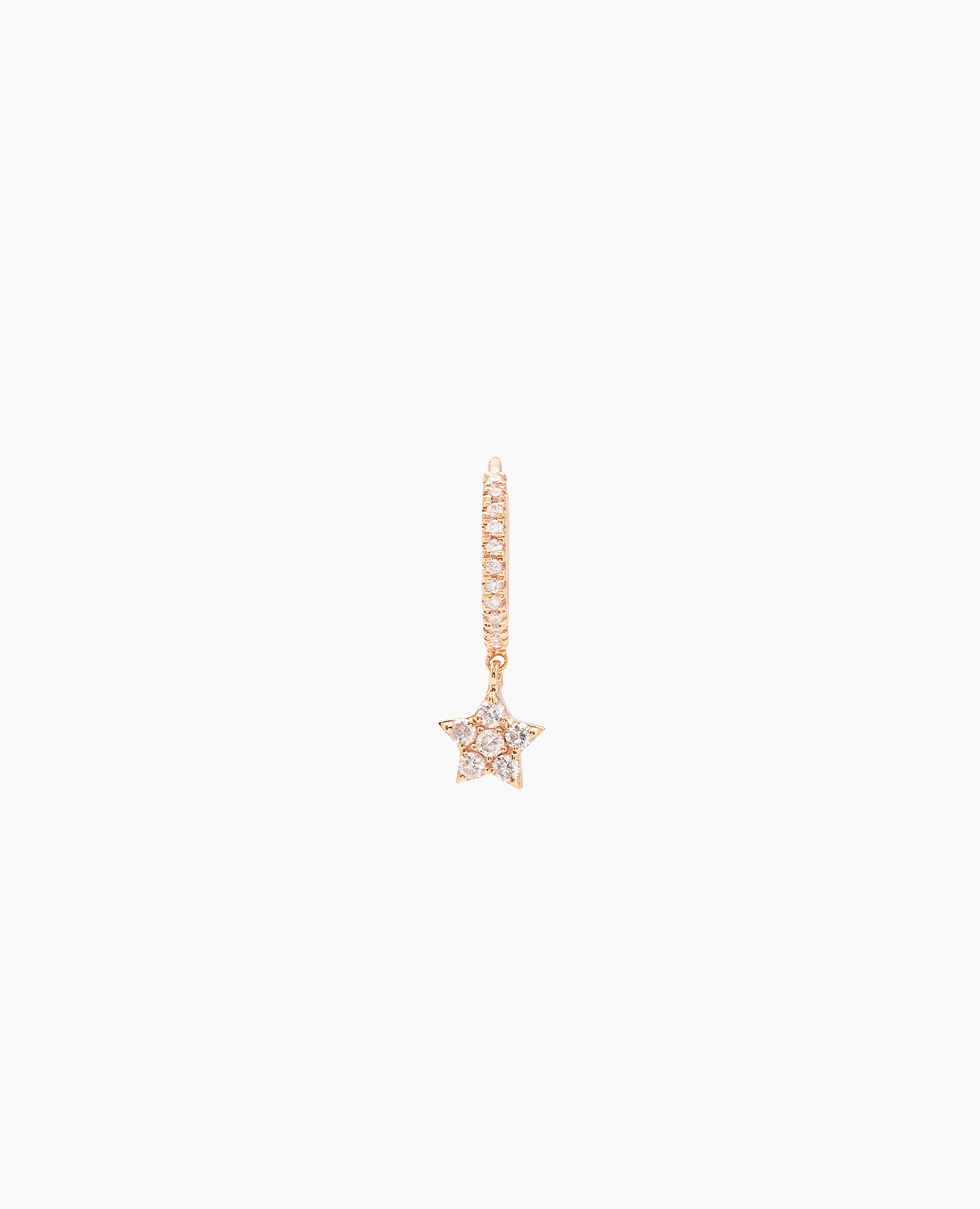 Piercing étoile pavé