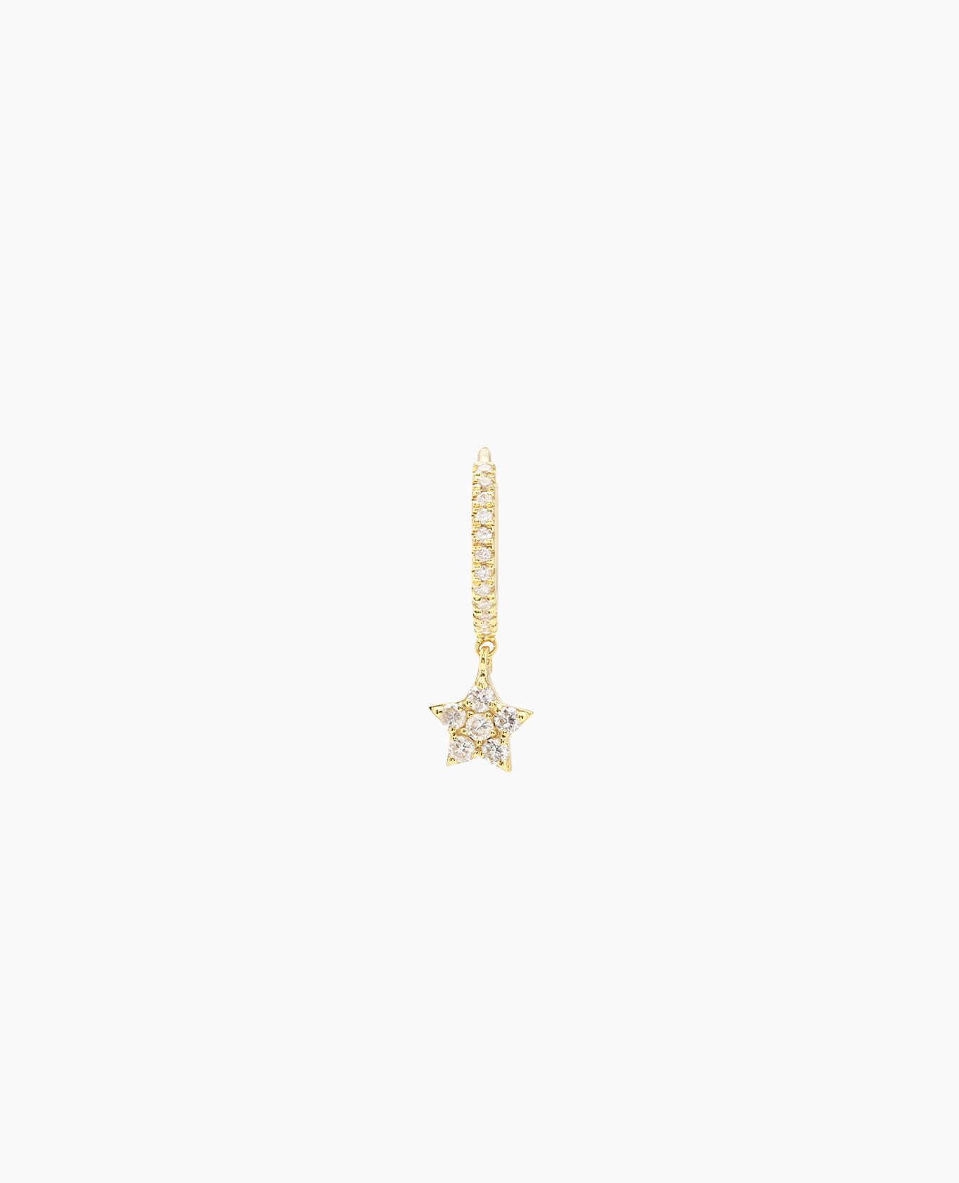 Piercing étoile pavé