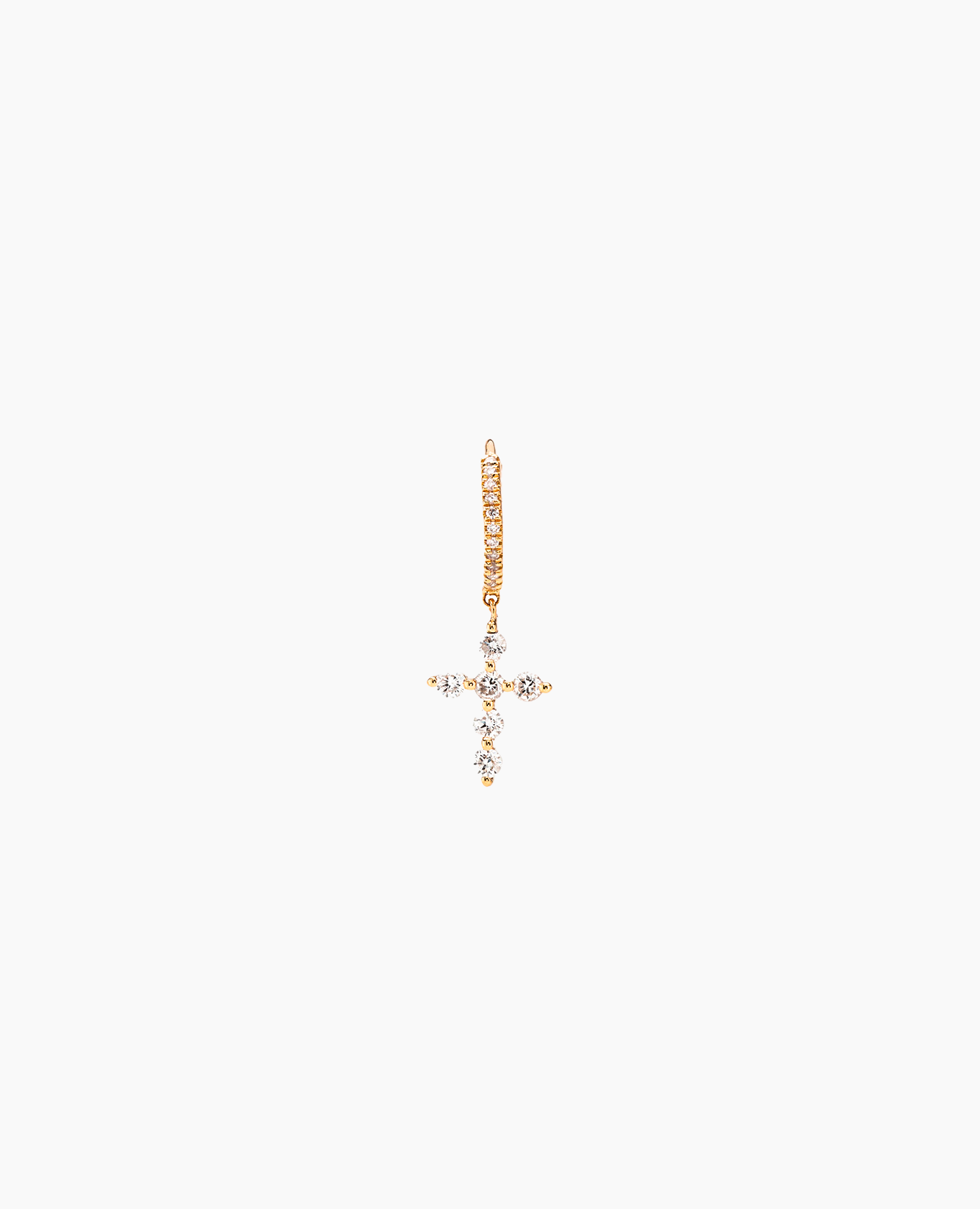 Piercing croix pavée