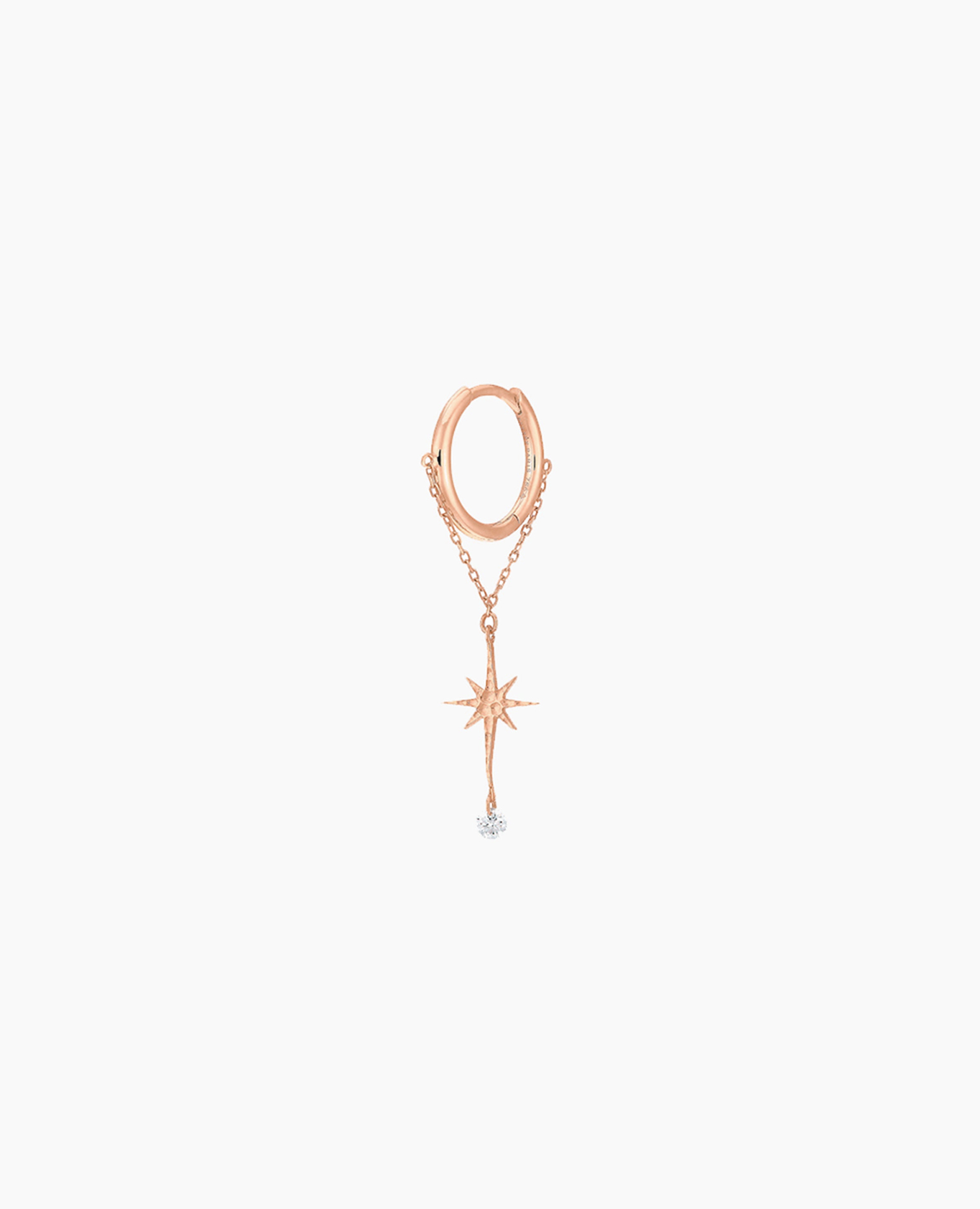 Piercing étoile chaînette