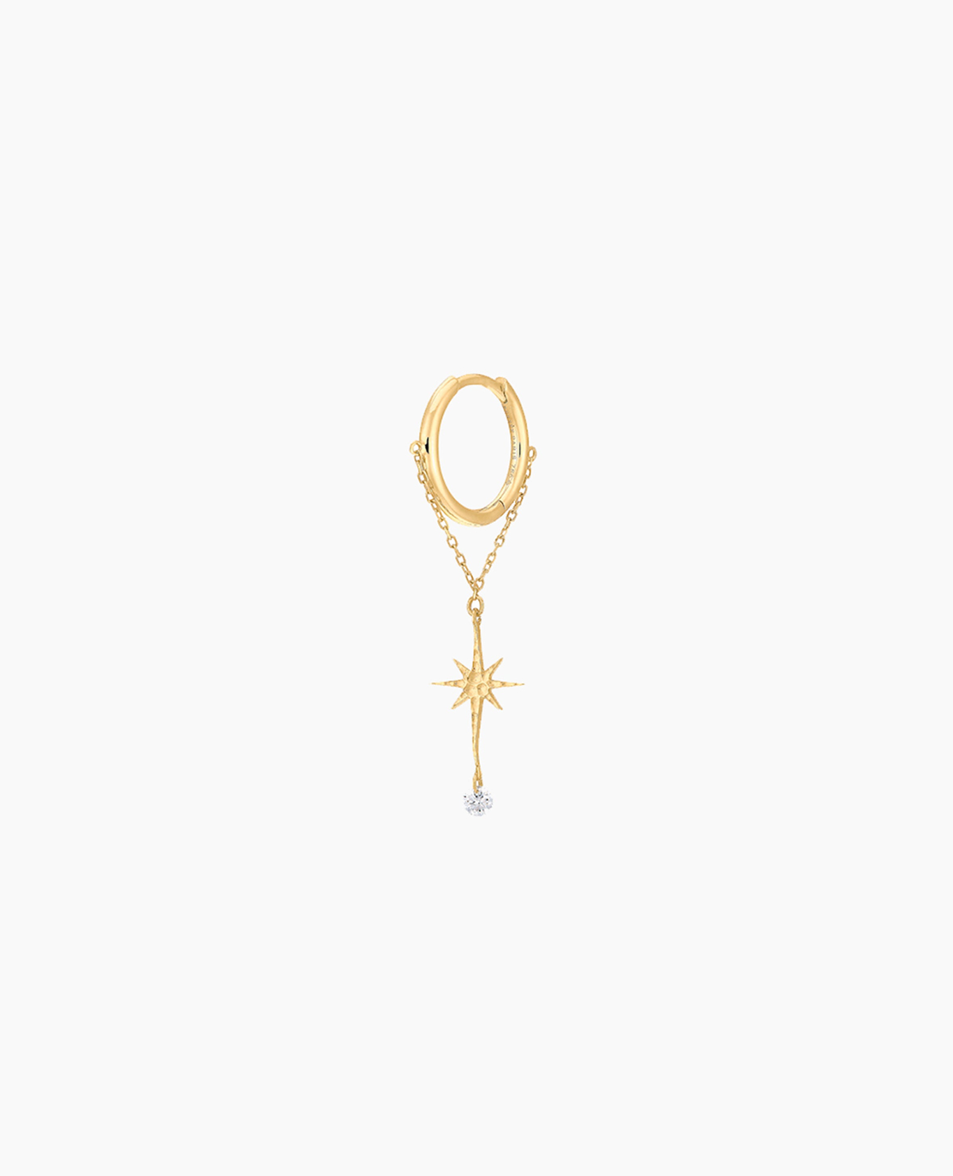 Piercing étoile chaînette