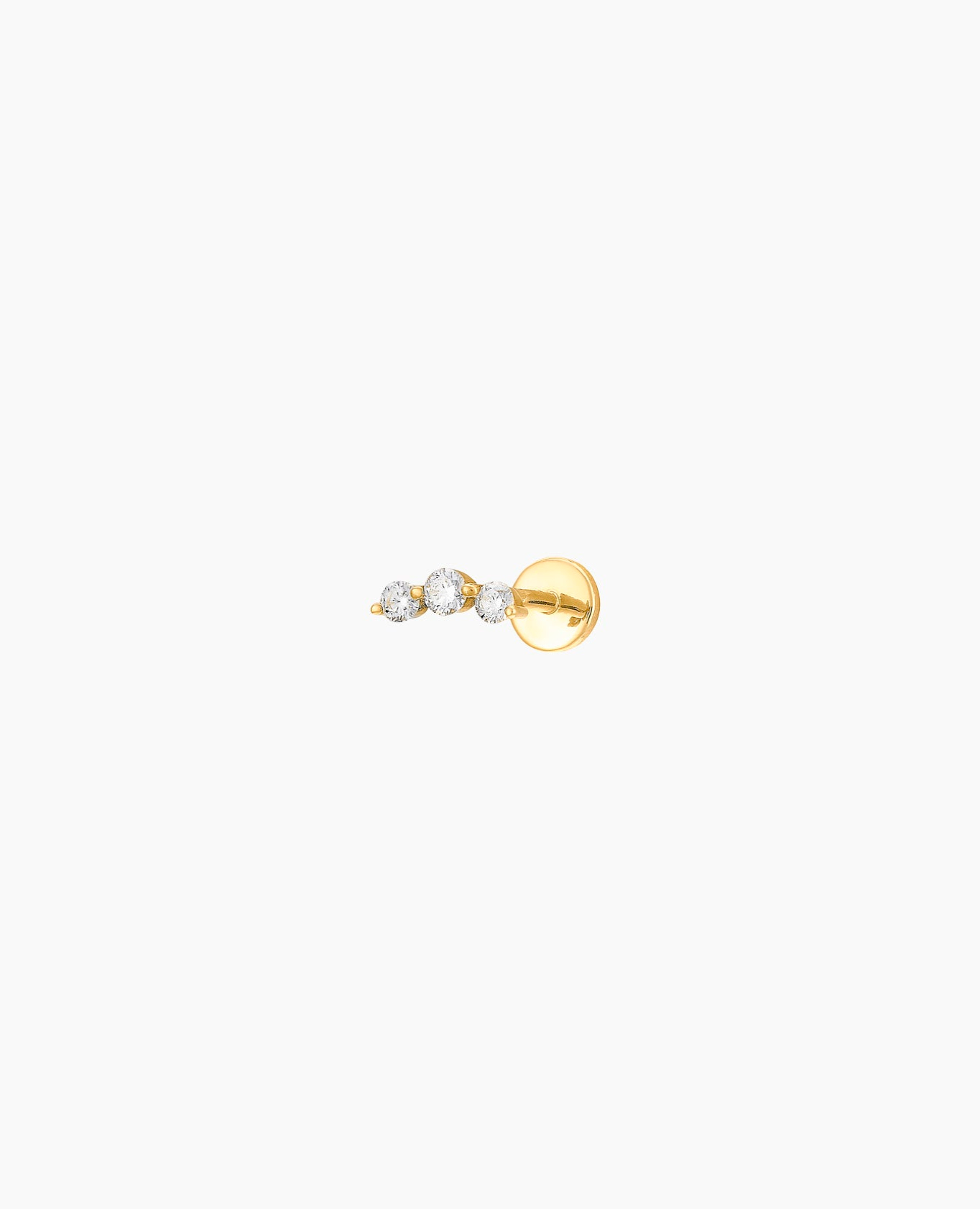 Piercing trois diamants