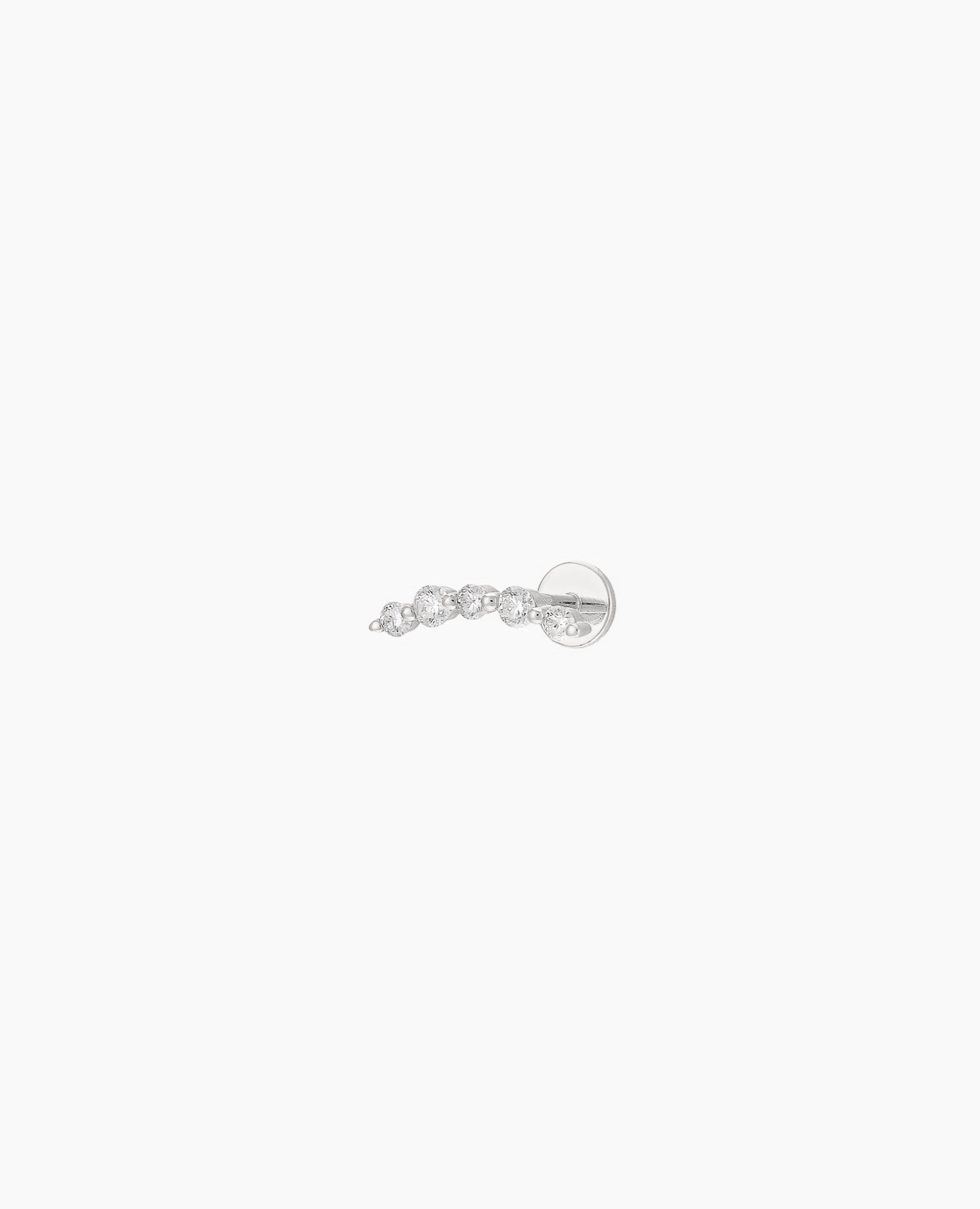 Piercing cinq diamants