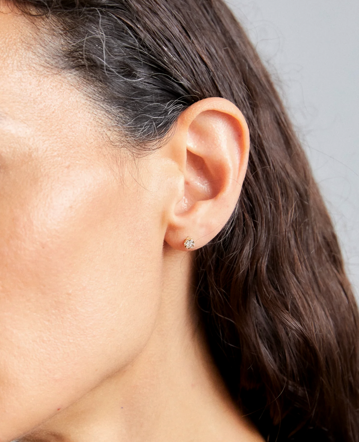 Three diamond piercing