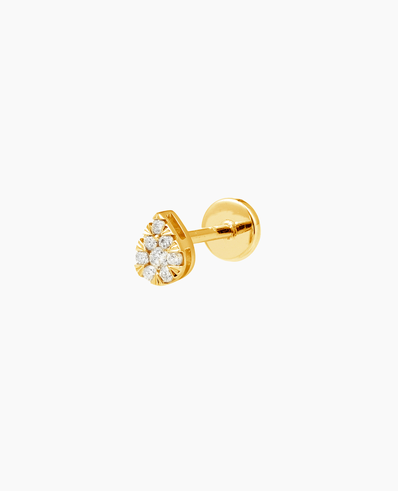 Three diamond piercing