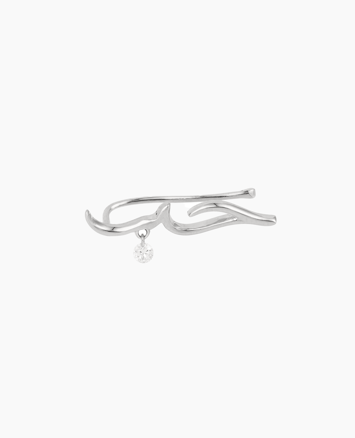Mono boucle d'oreille Amour en arabe