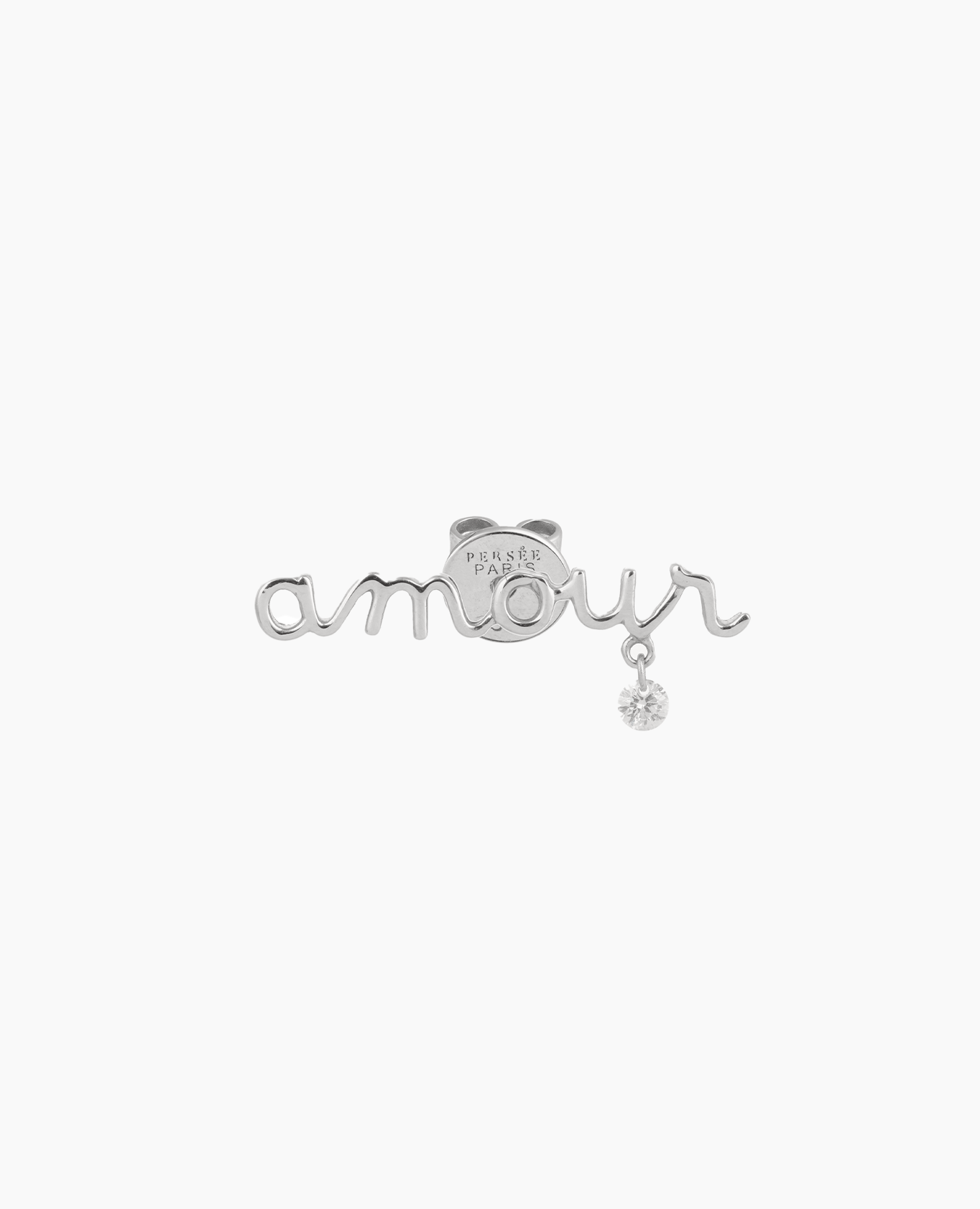Mono boucle d'oreille Amour