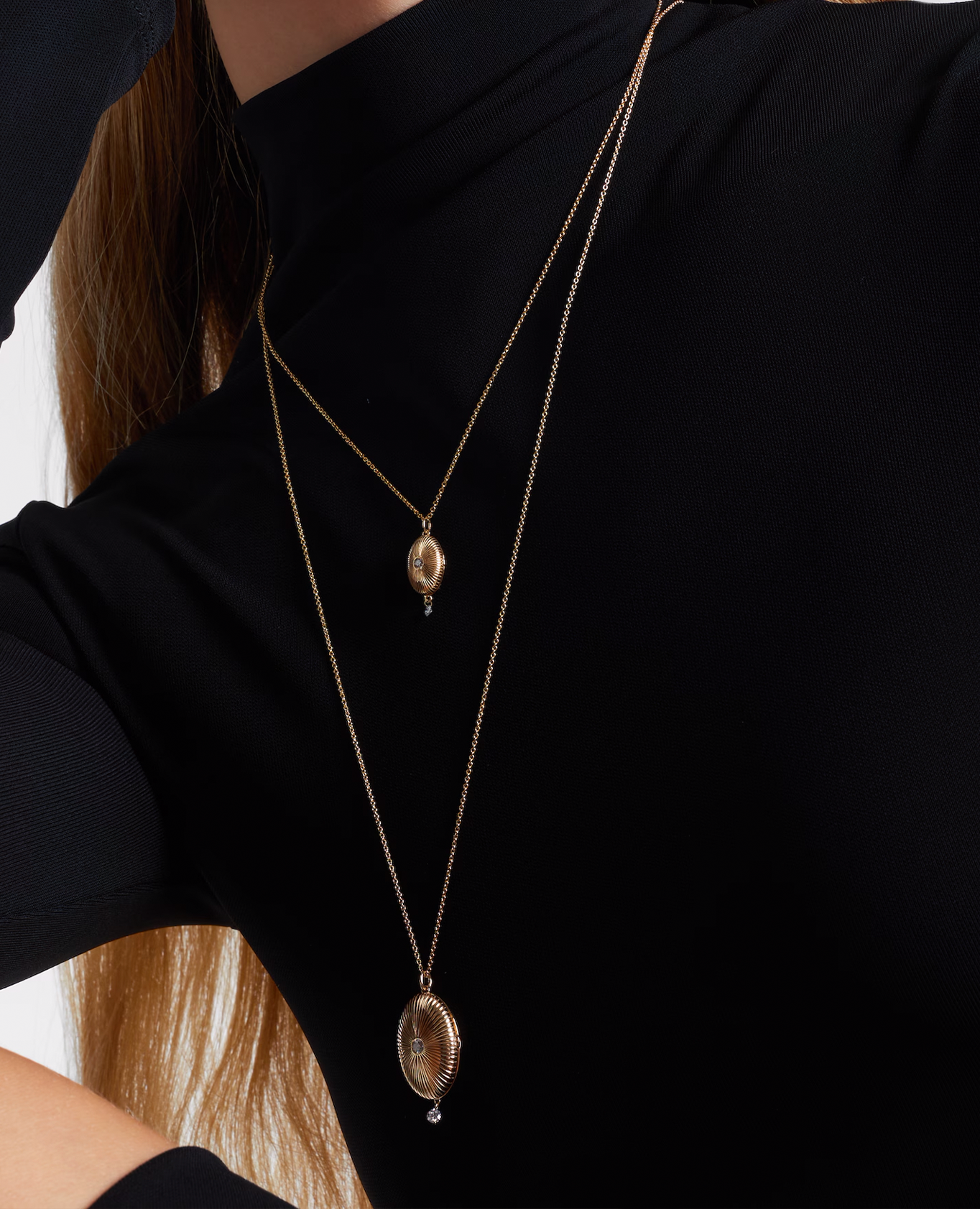 Collier Memoria Oval Grand Modèle
