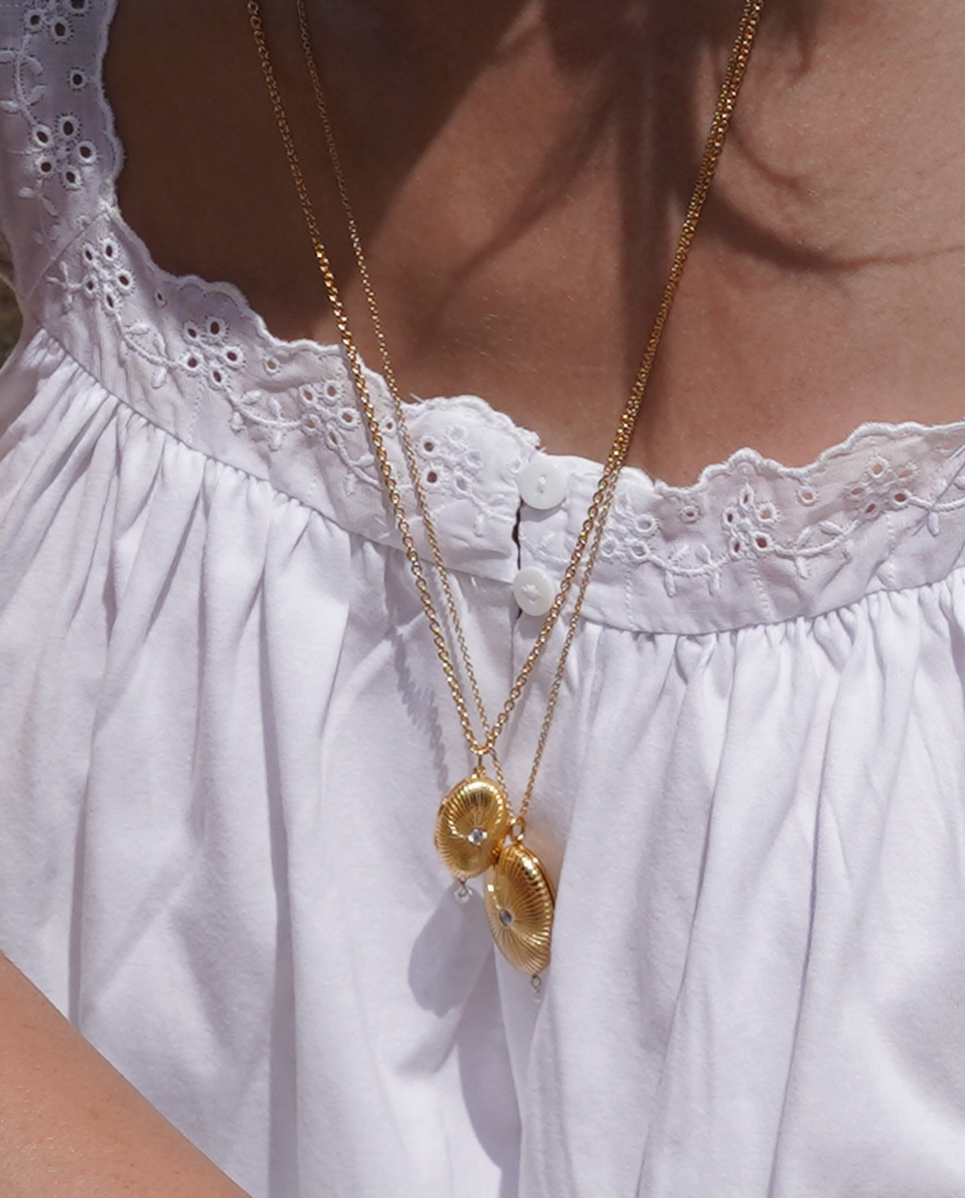 Collier Memoria Oval Grand Modèle