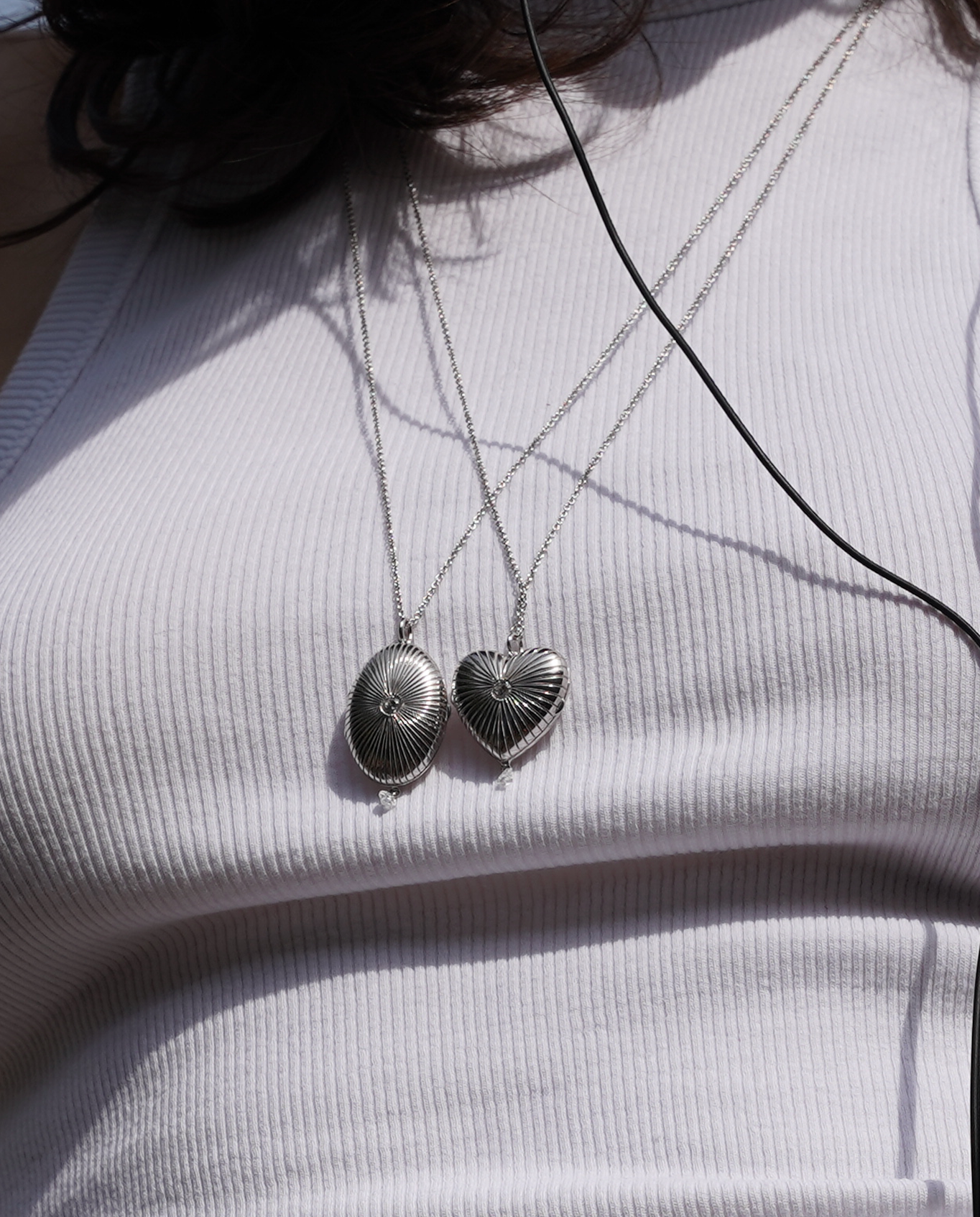 Collier Memoria Oval Grand Modèle