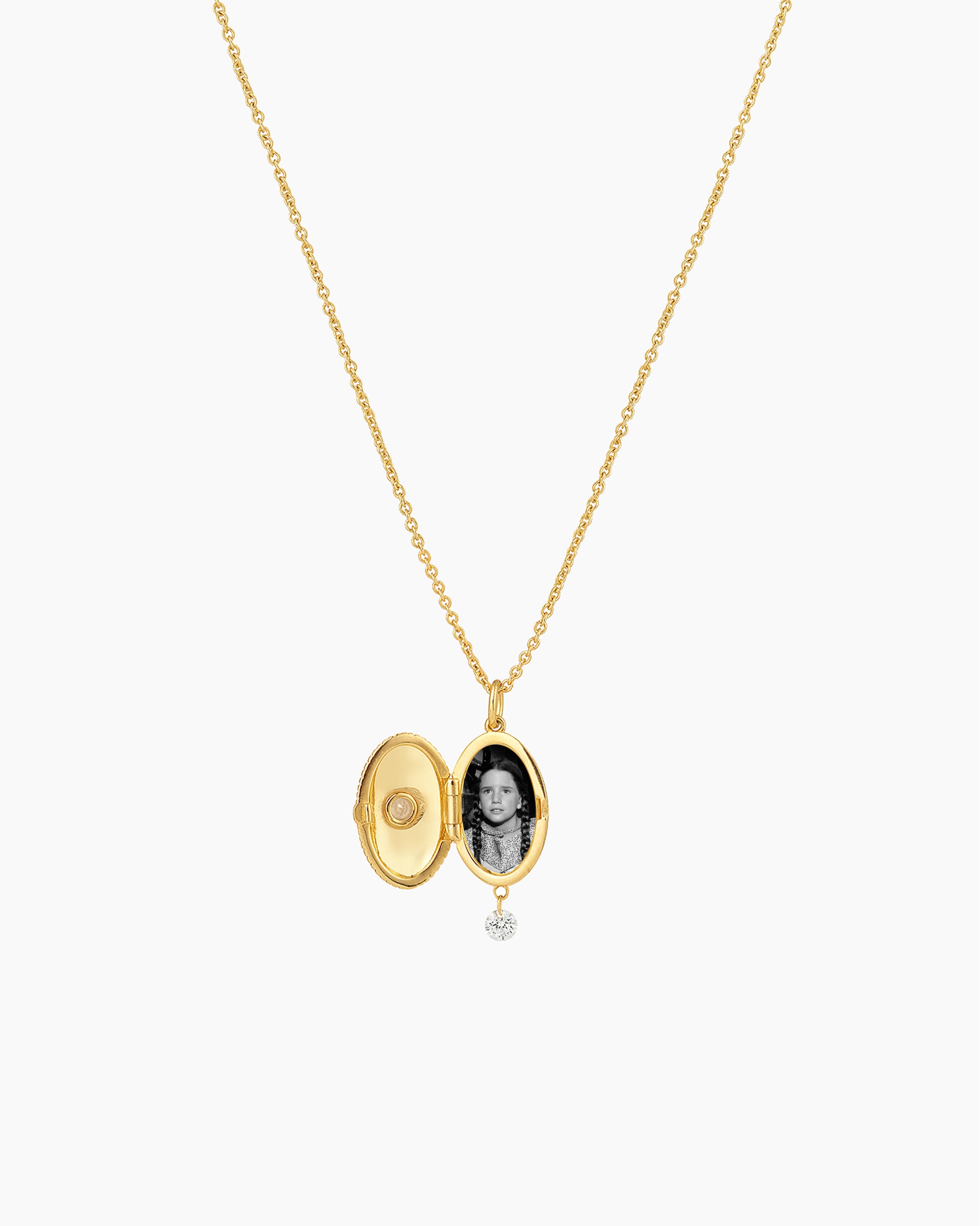 Collier Memoria Oval Petit Modèle