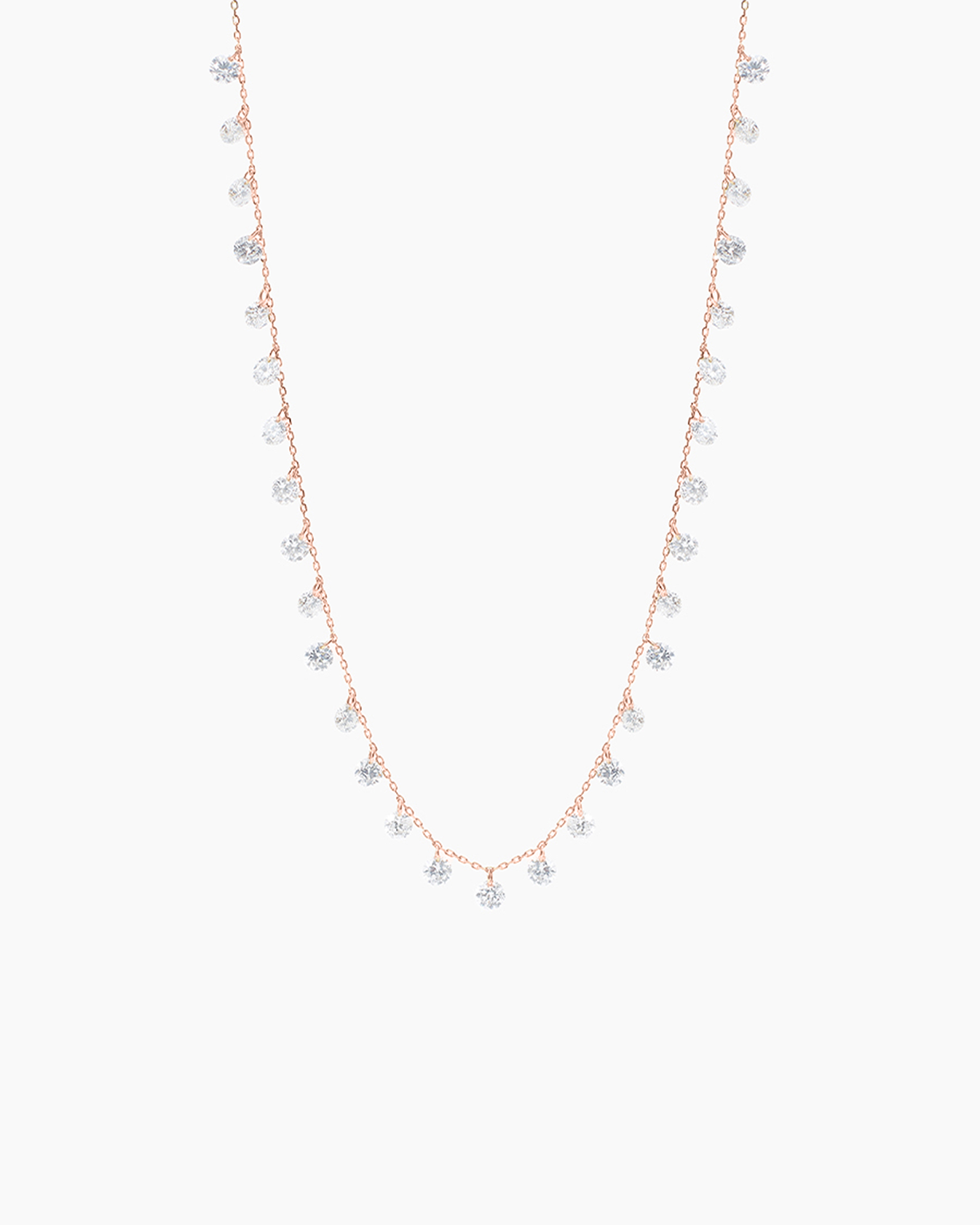 Collier Danaé trente-et-un diamants