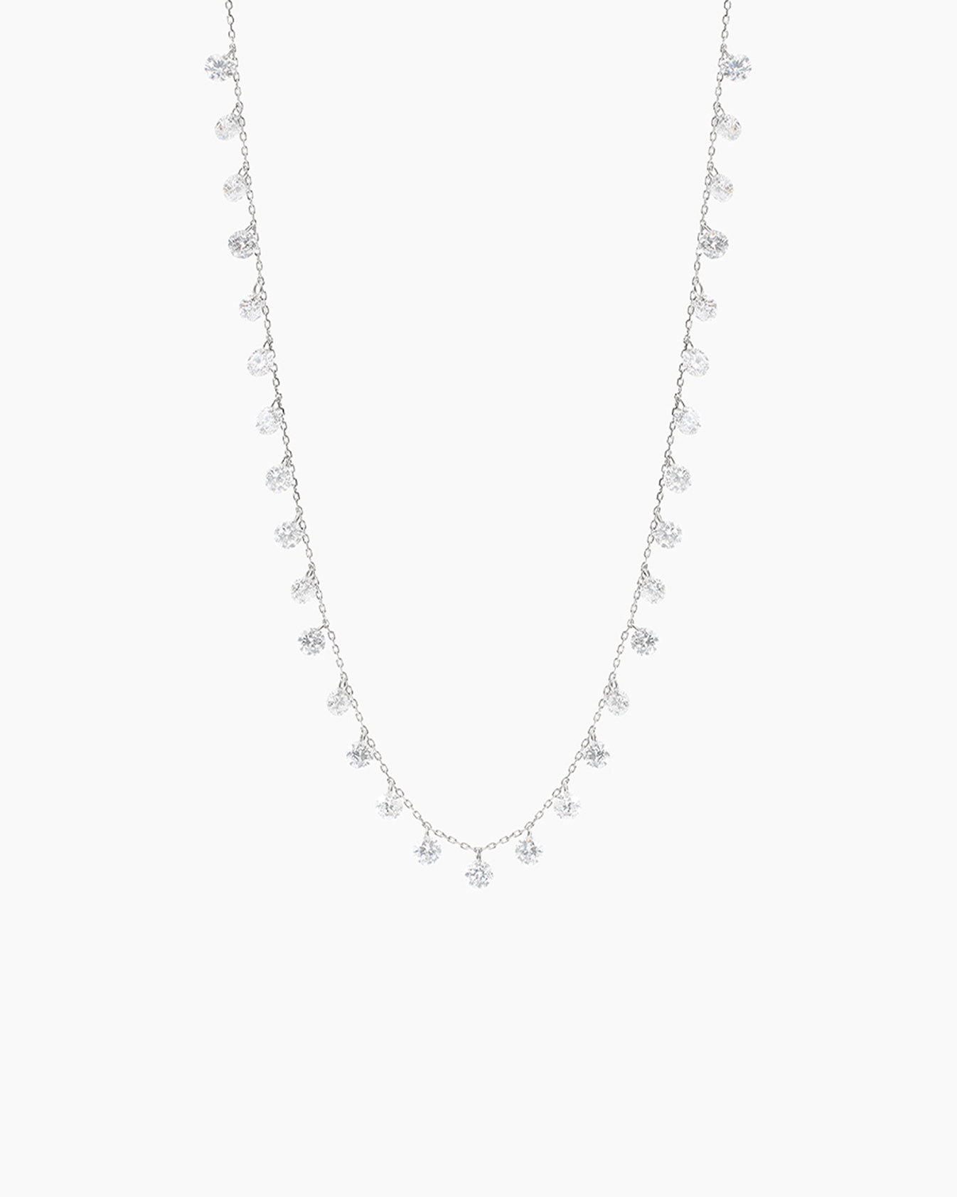 Collier Danaé trente-et-un diamants