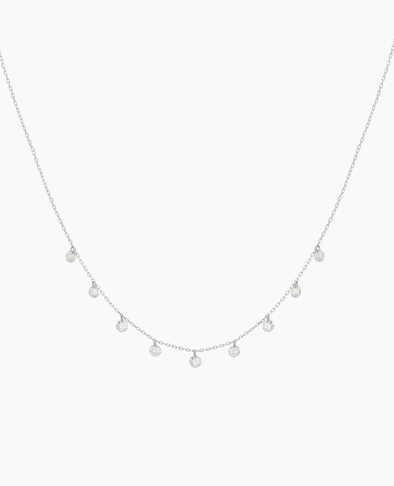 Collier Danaé neuf diamants