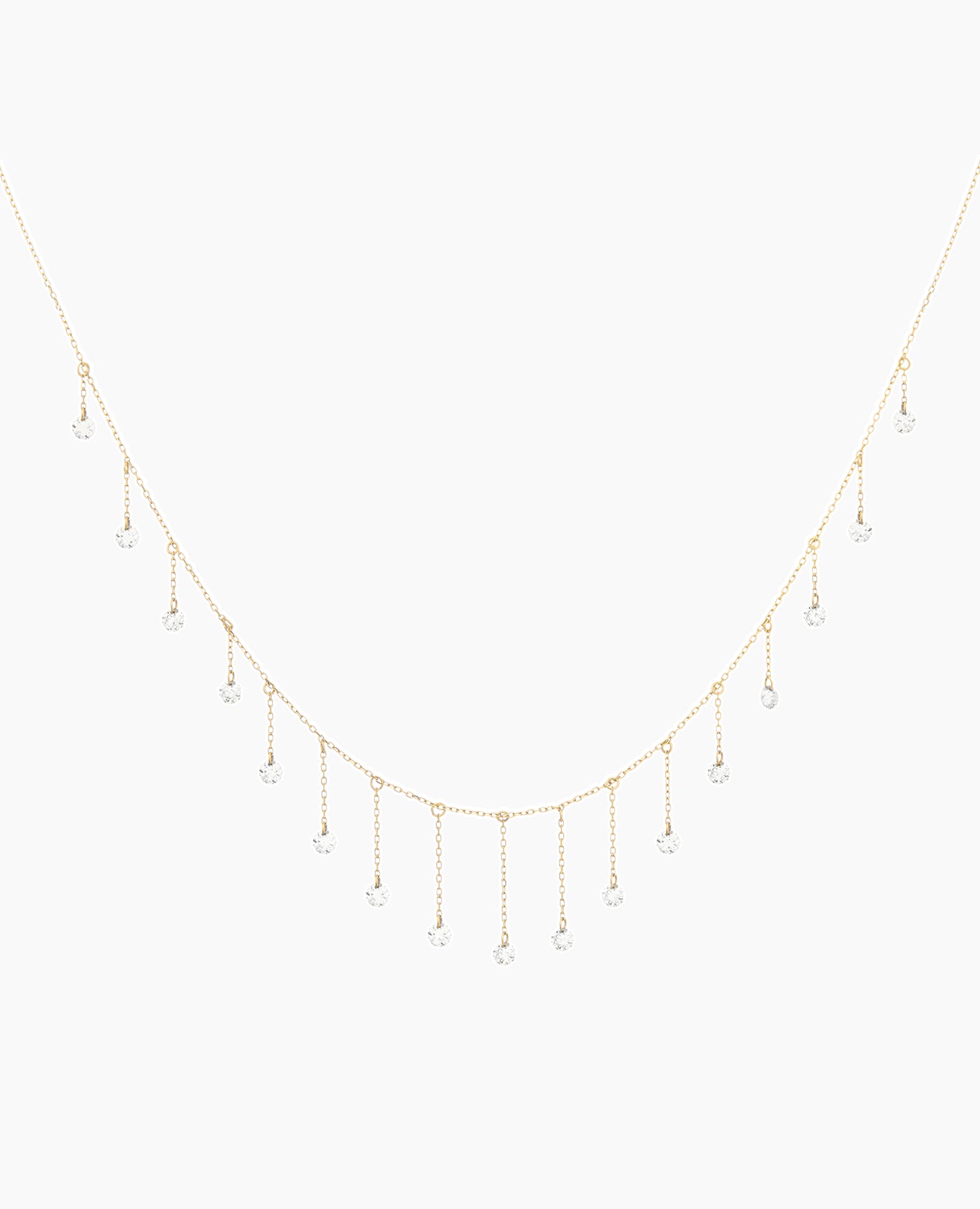 Collier La foule 17 diamants