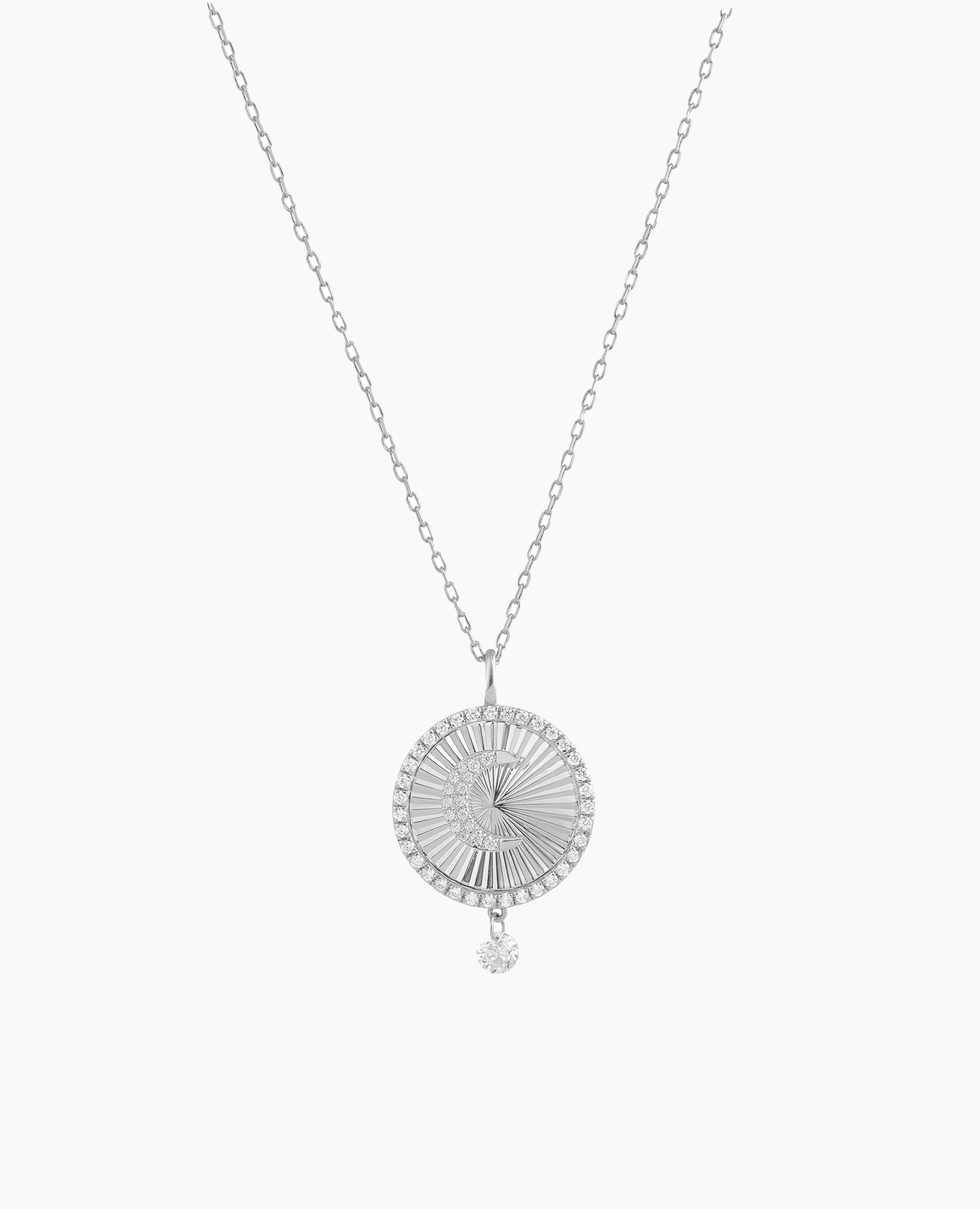 Collier Porte Bonheur Lune
