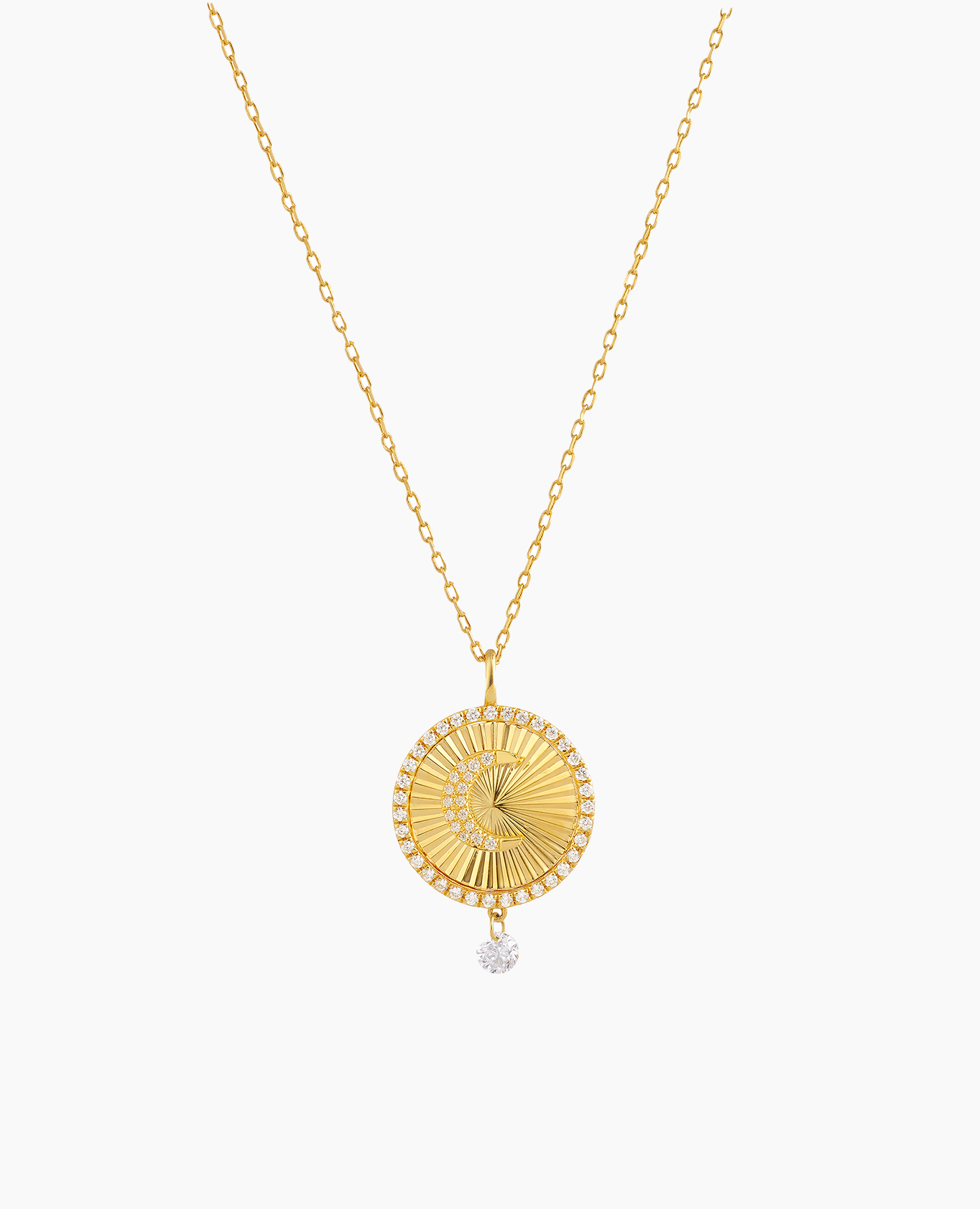 Collier Porte Bonheur Lune