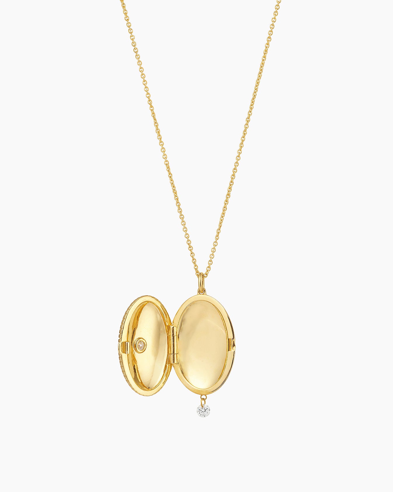 Collier Memoria Oval Grand Modèle
