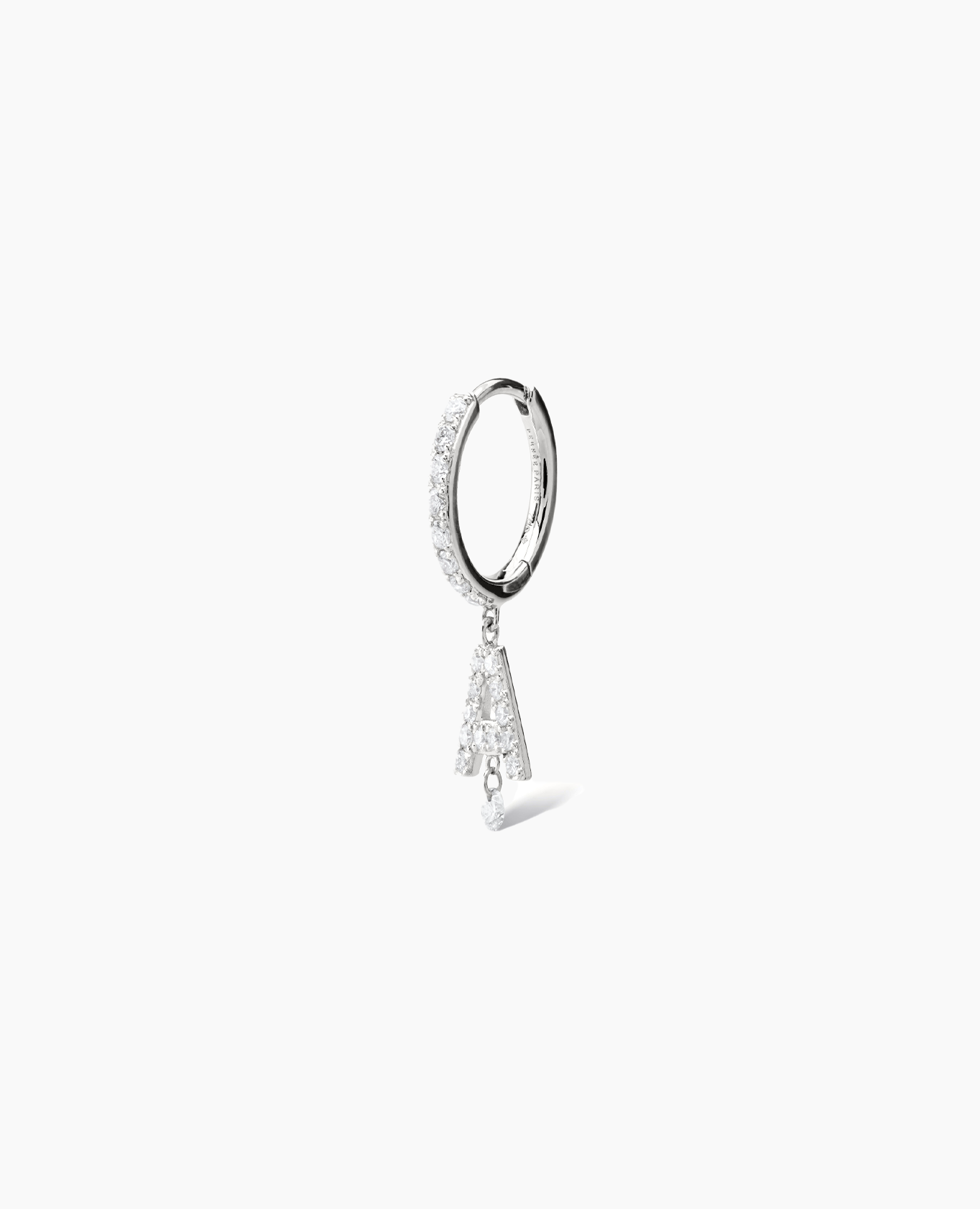 Piercing Alphabet Pavé Or