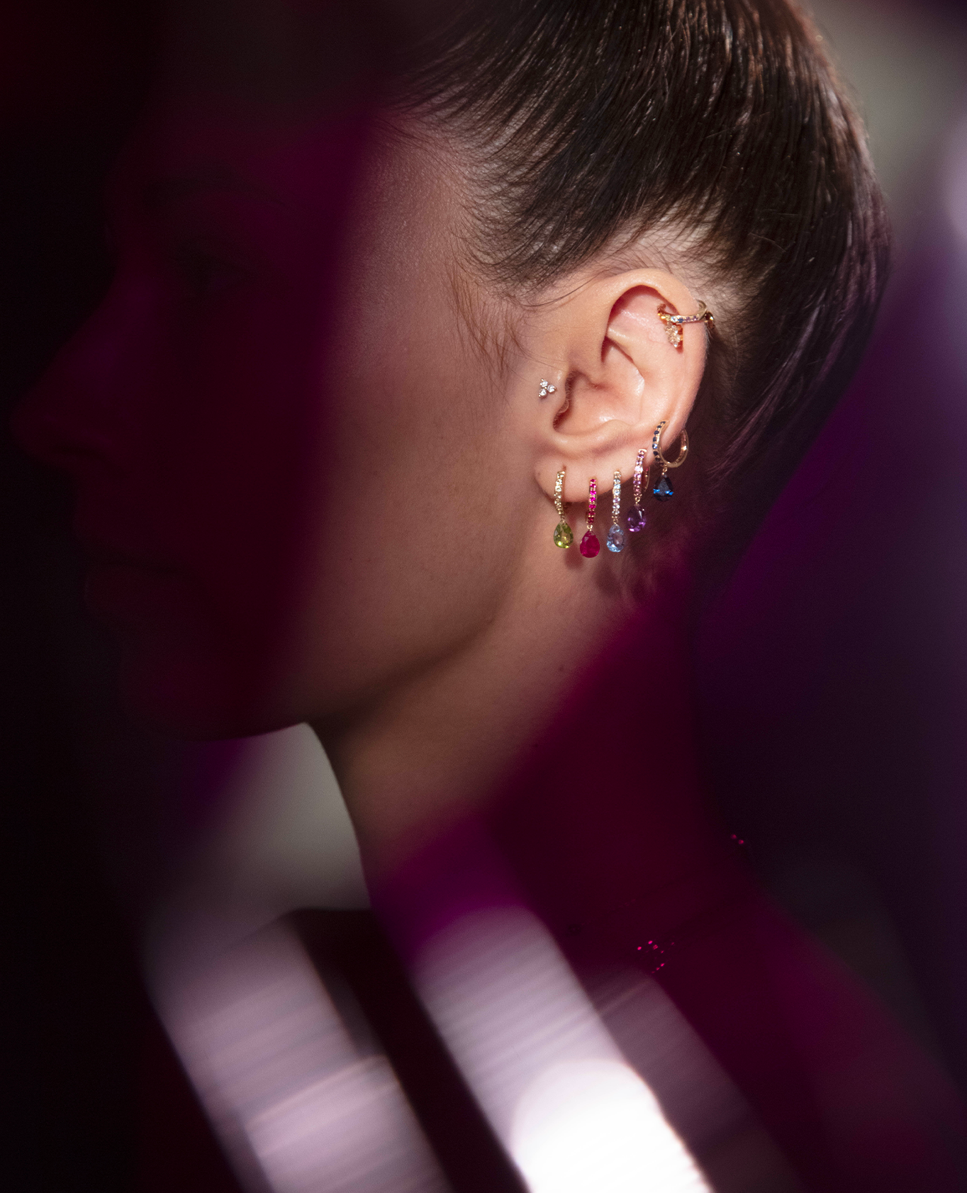 Amethyst Chakra Piercing