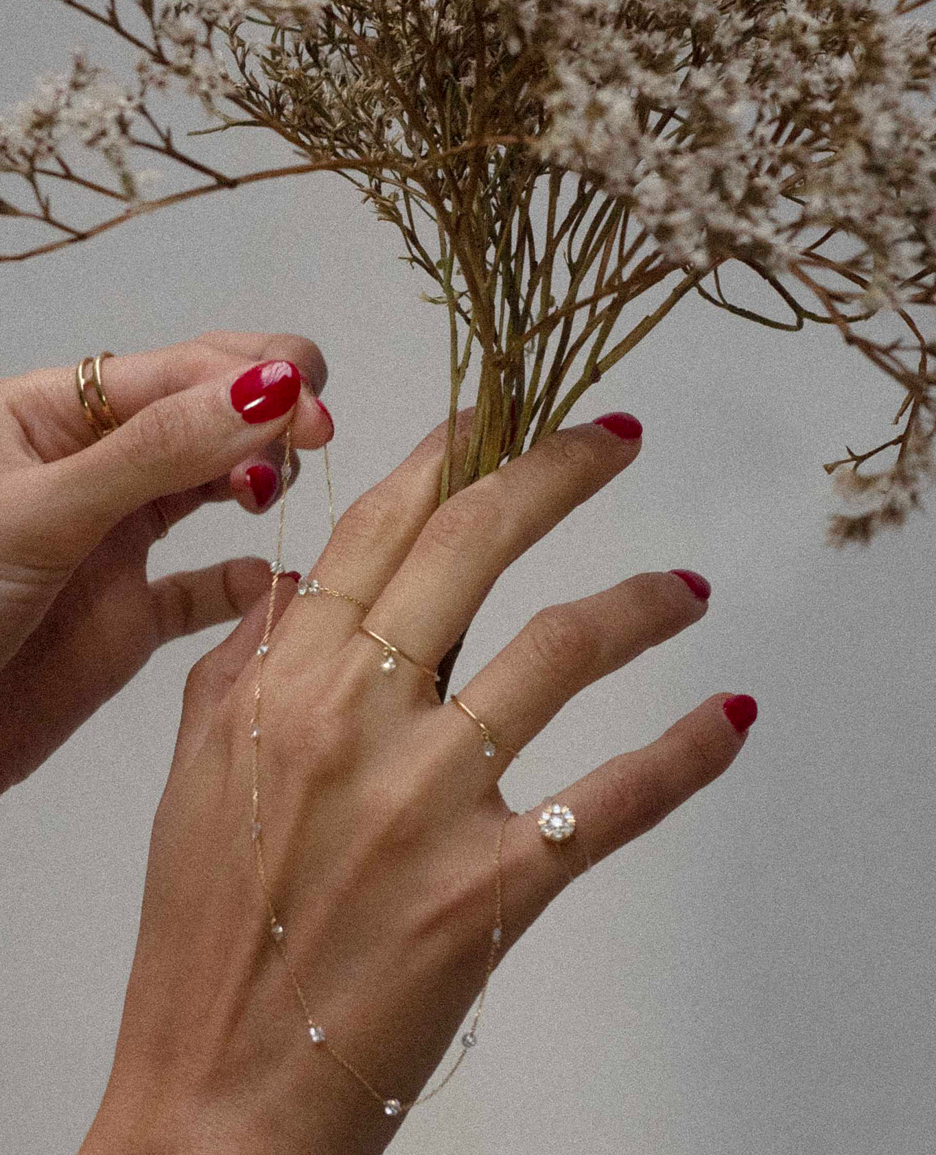 Bague Danaé un diamant