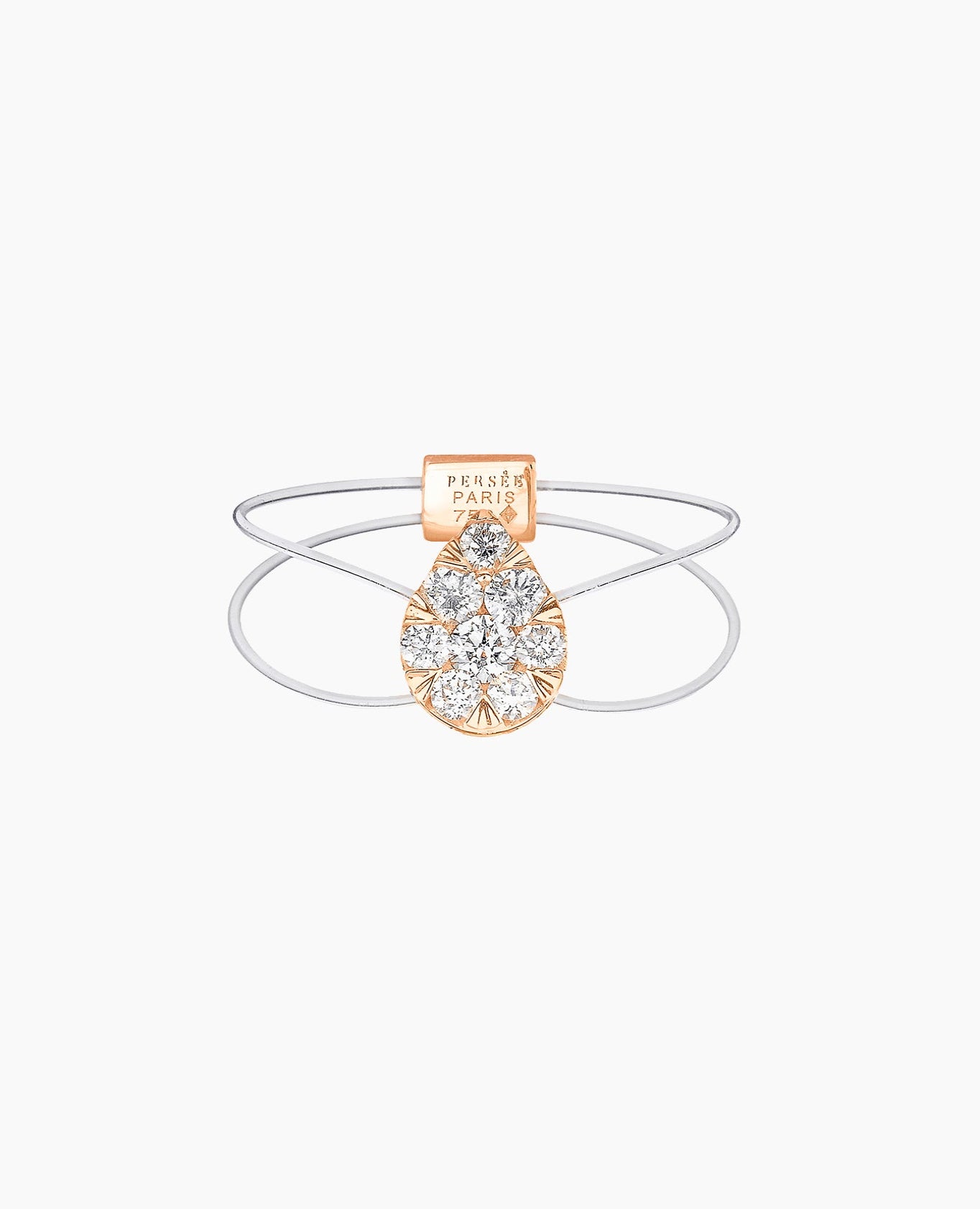 Bague Floating Poire