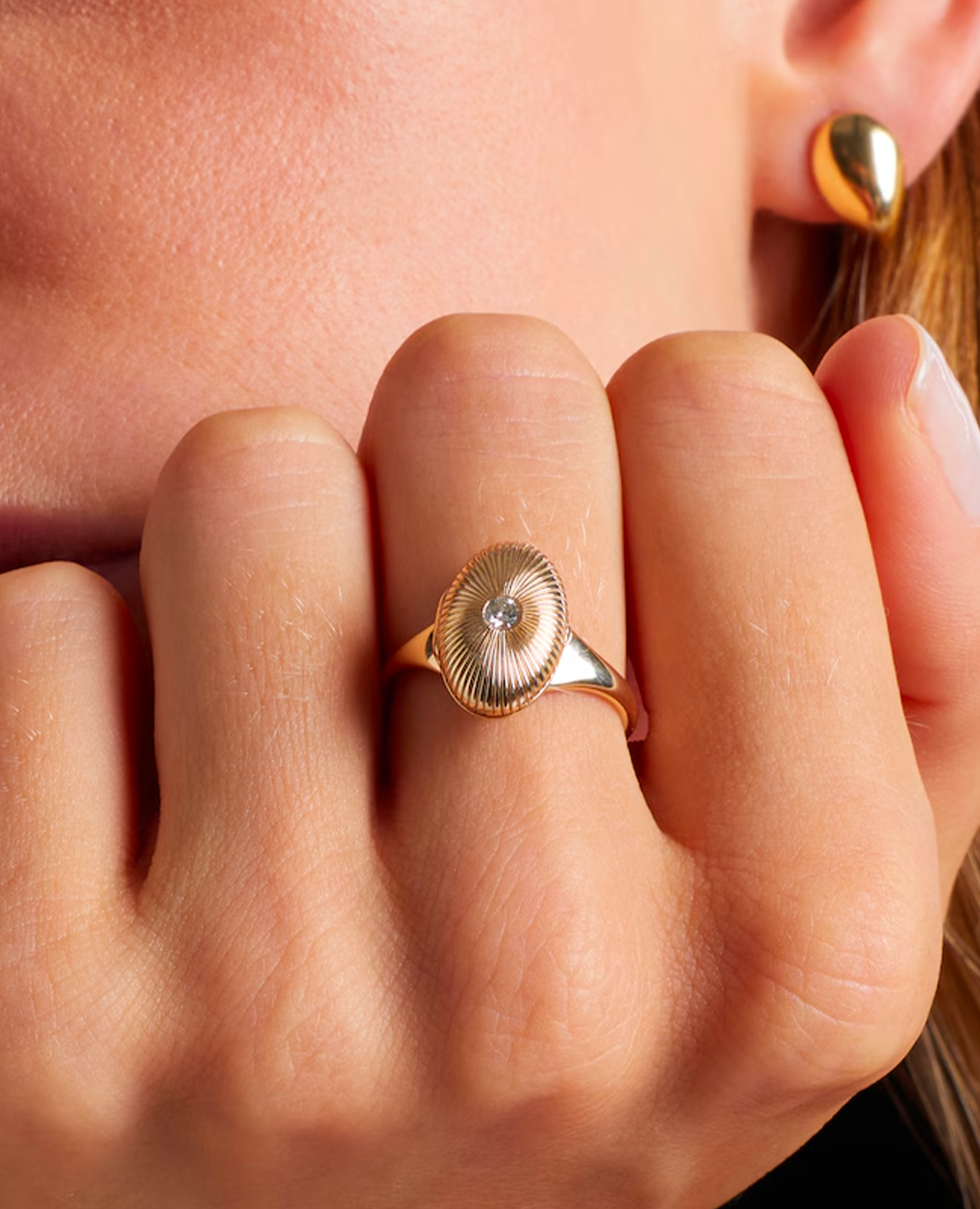 Bague Memoria Ovale