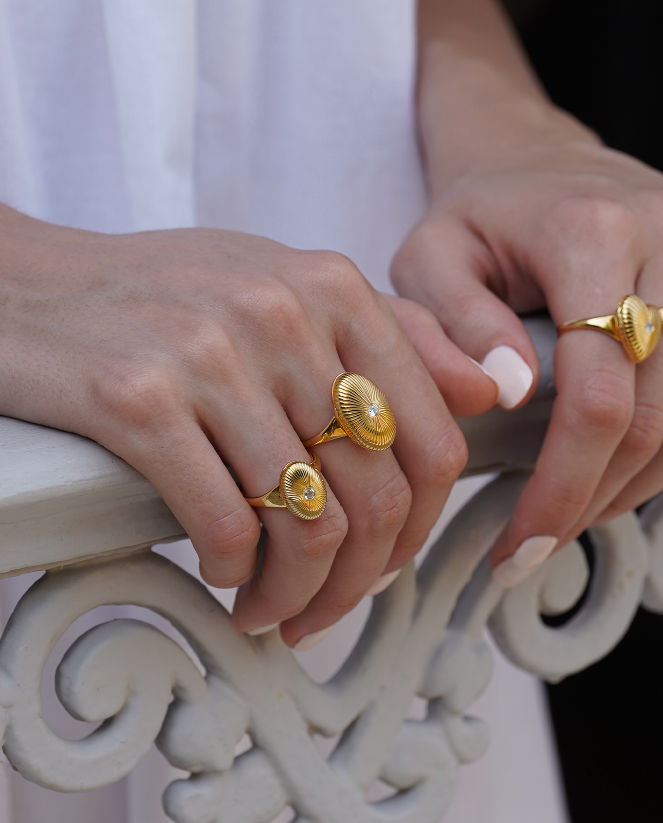 Bague Memoria Ovale