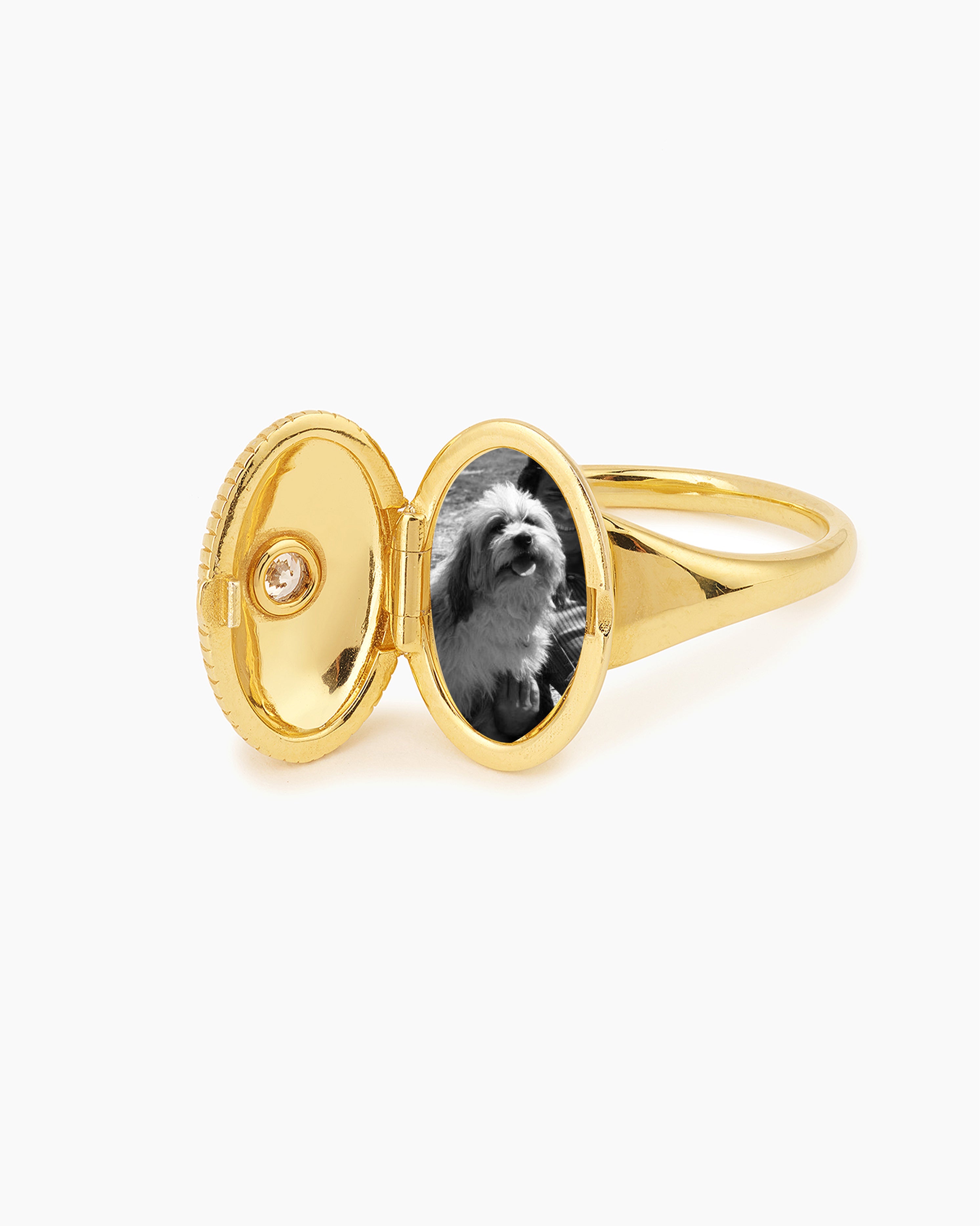 Bague Memoria Ovale