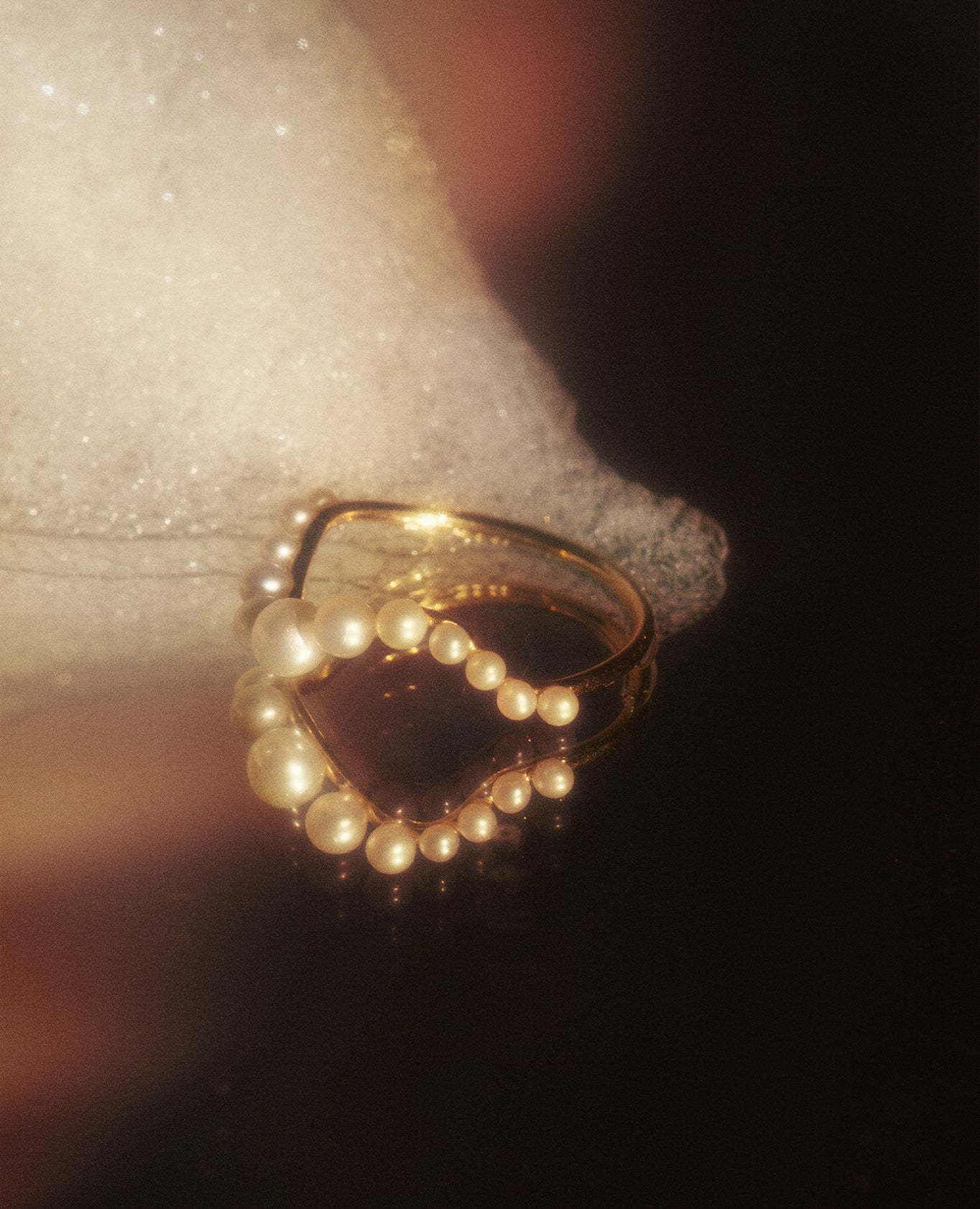 Bague Aphrodite Vague perle