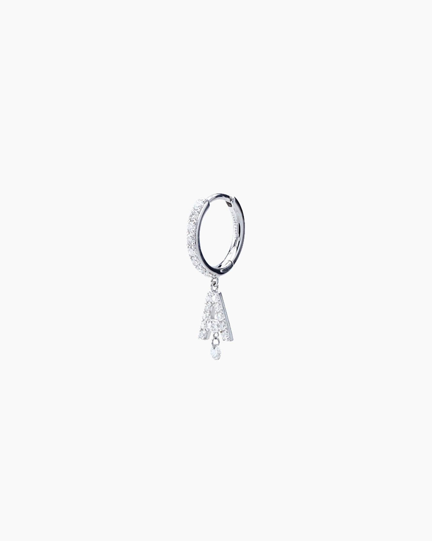 Piercing Alphabet Pavé or blanc