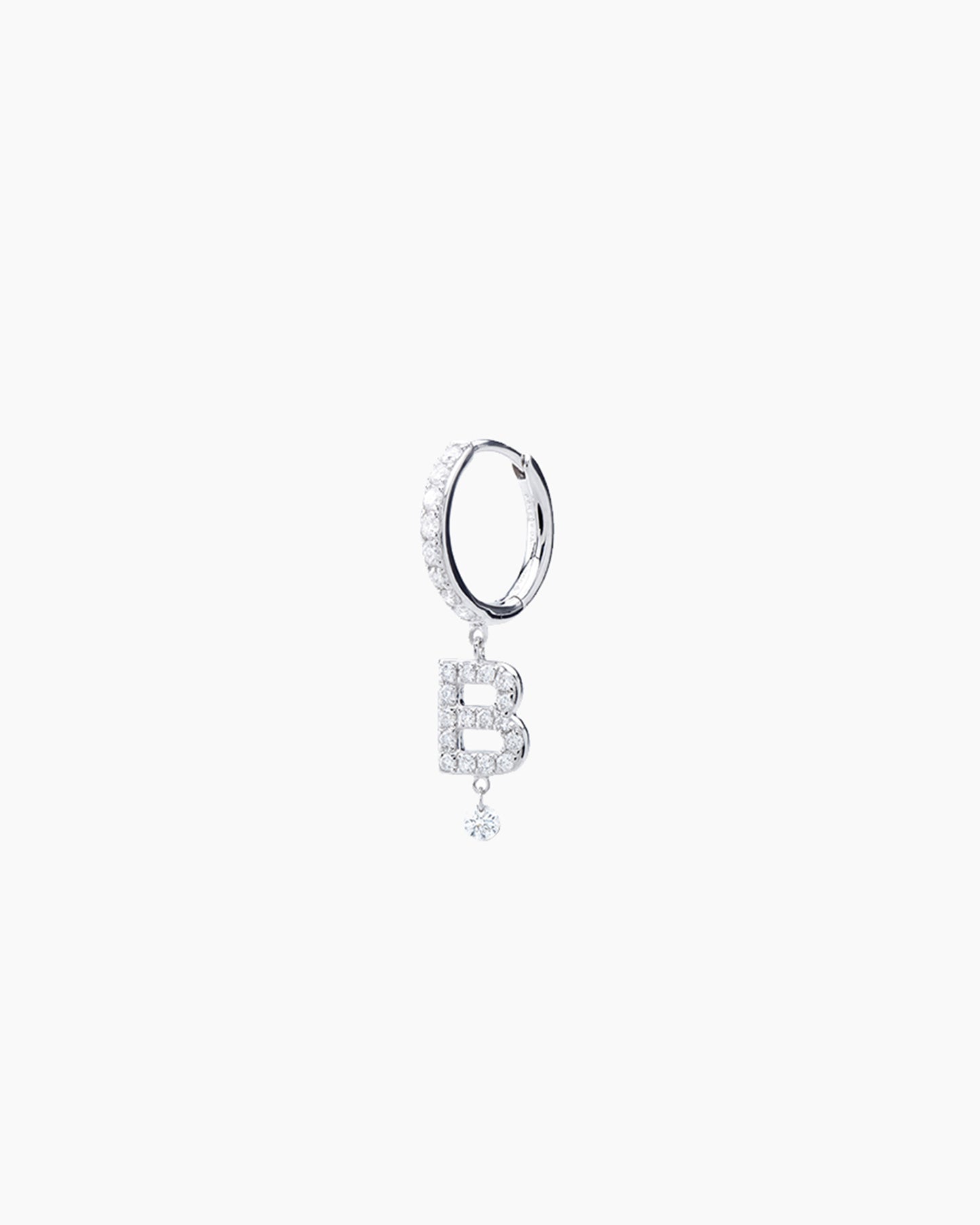 Piercing Alphabet Pavé or blanc