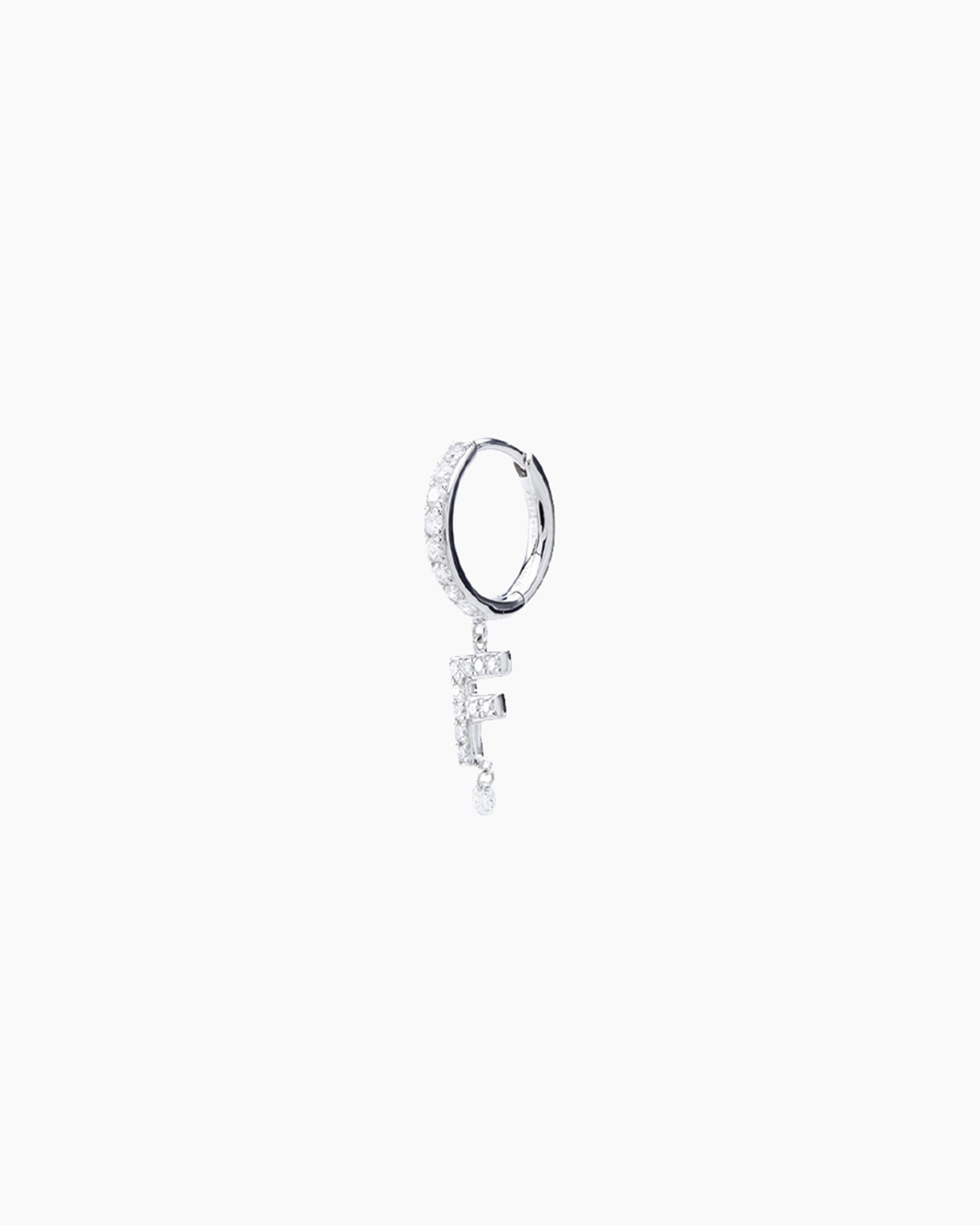 Piercing Alphabet Pavé or blanc