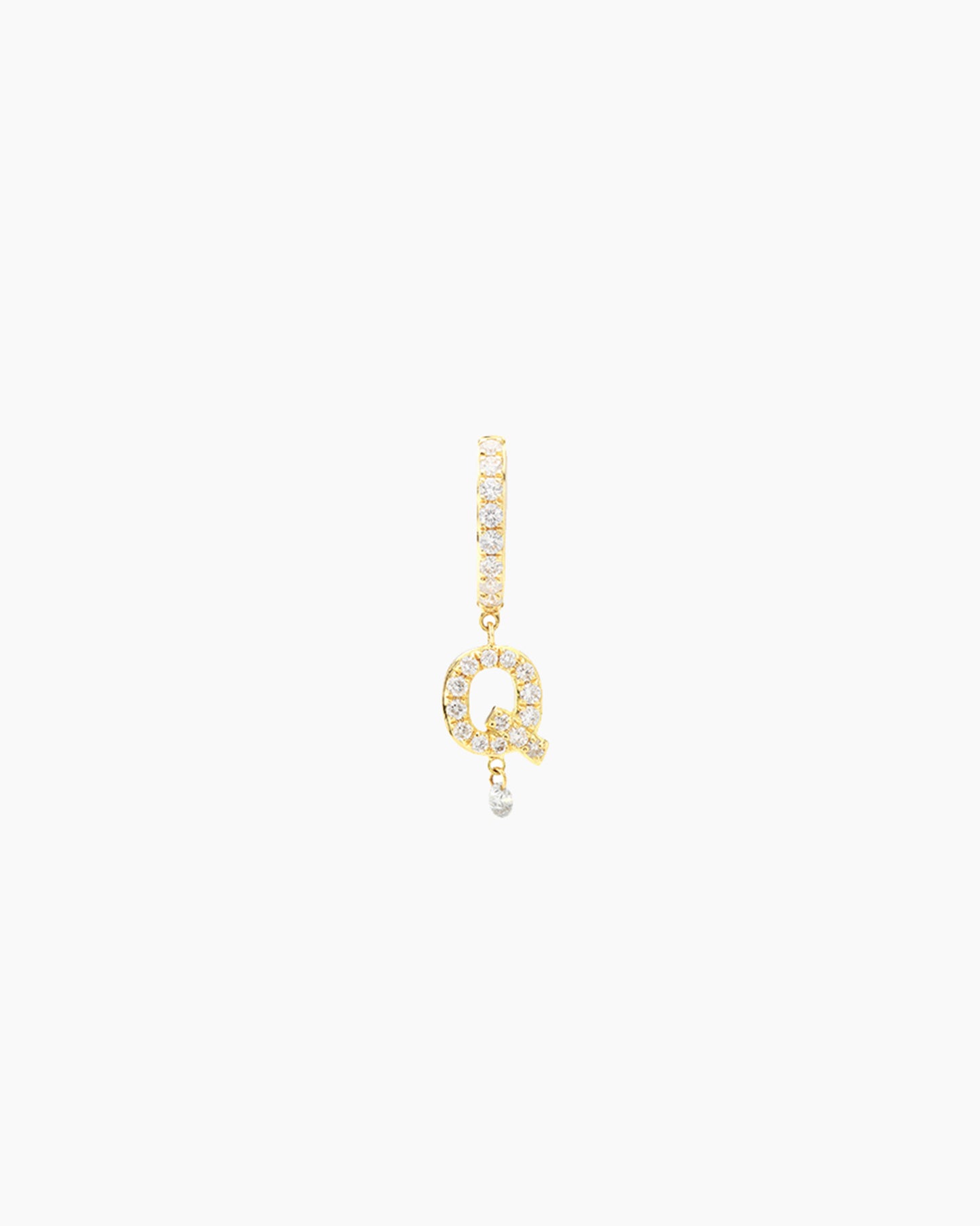 Piercing Alphabet Pavé or jaune