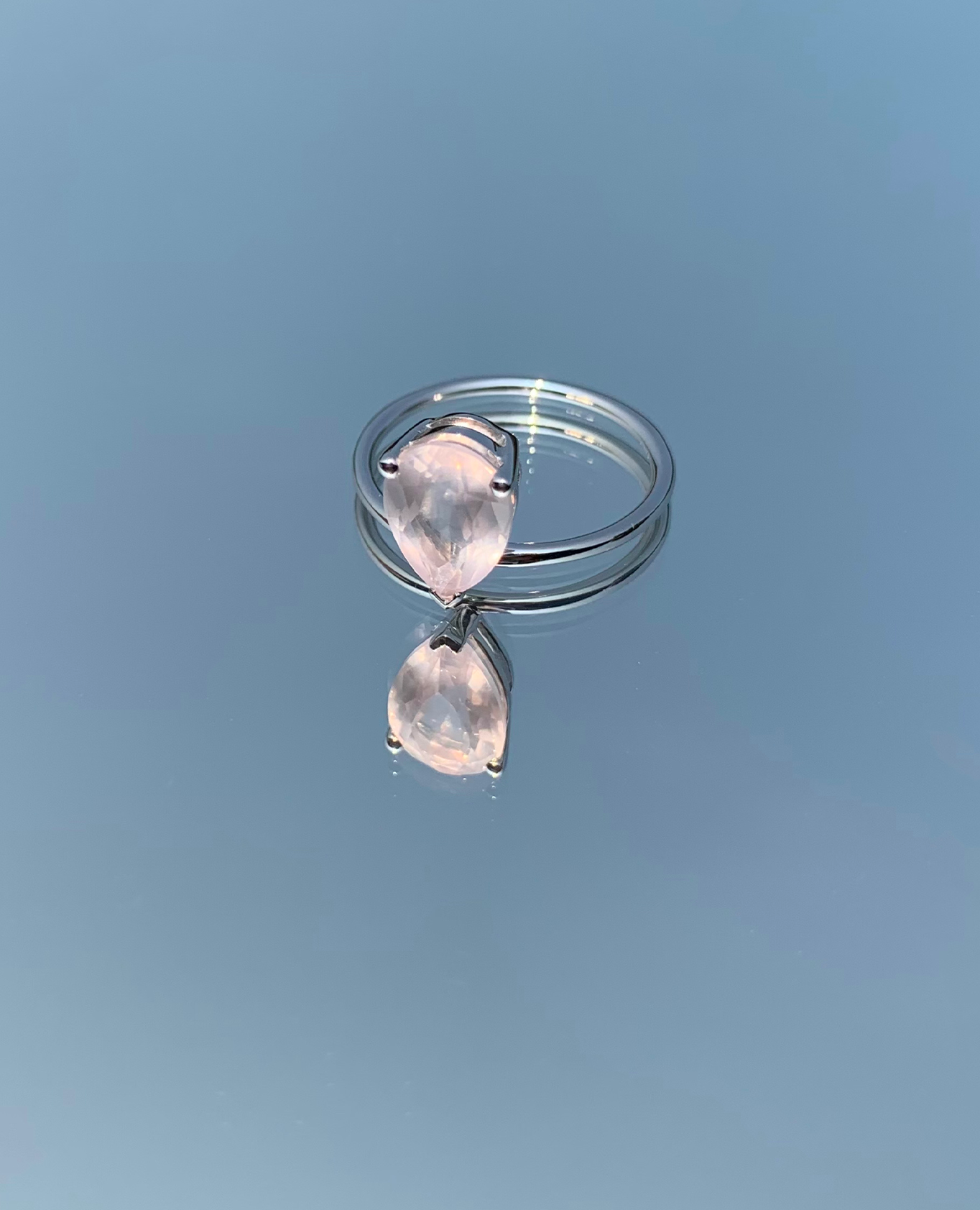 Bague Birthstones Quartz Rose