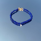 Bracelet Semi Precious 69 lapis lazuli or jaune