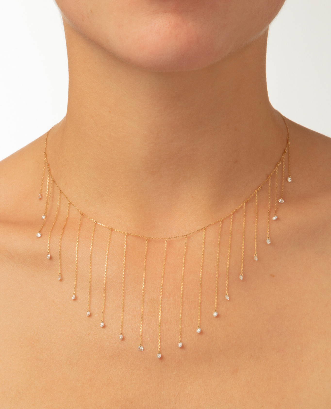 Collier La foule vingt-un diamants