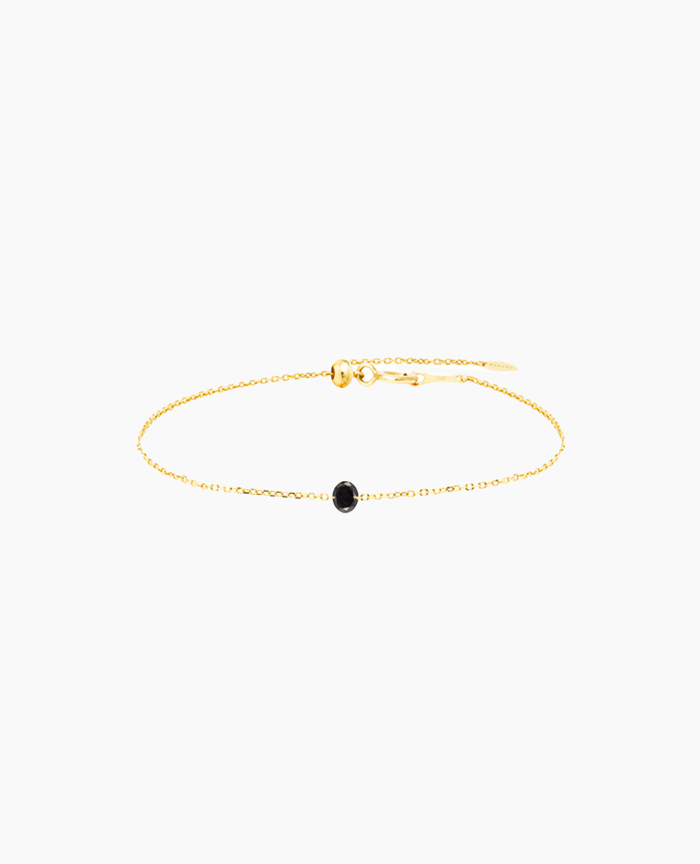 Bracelet Danaé enfant trois diamants noirs