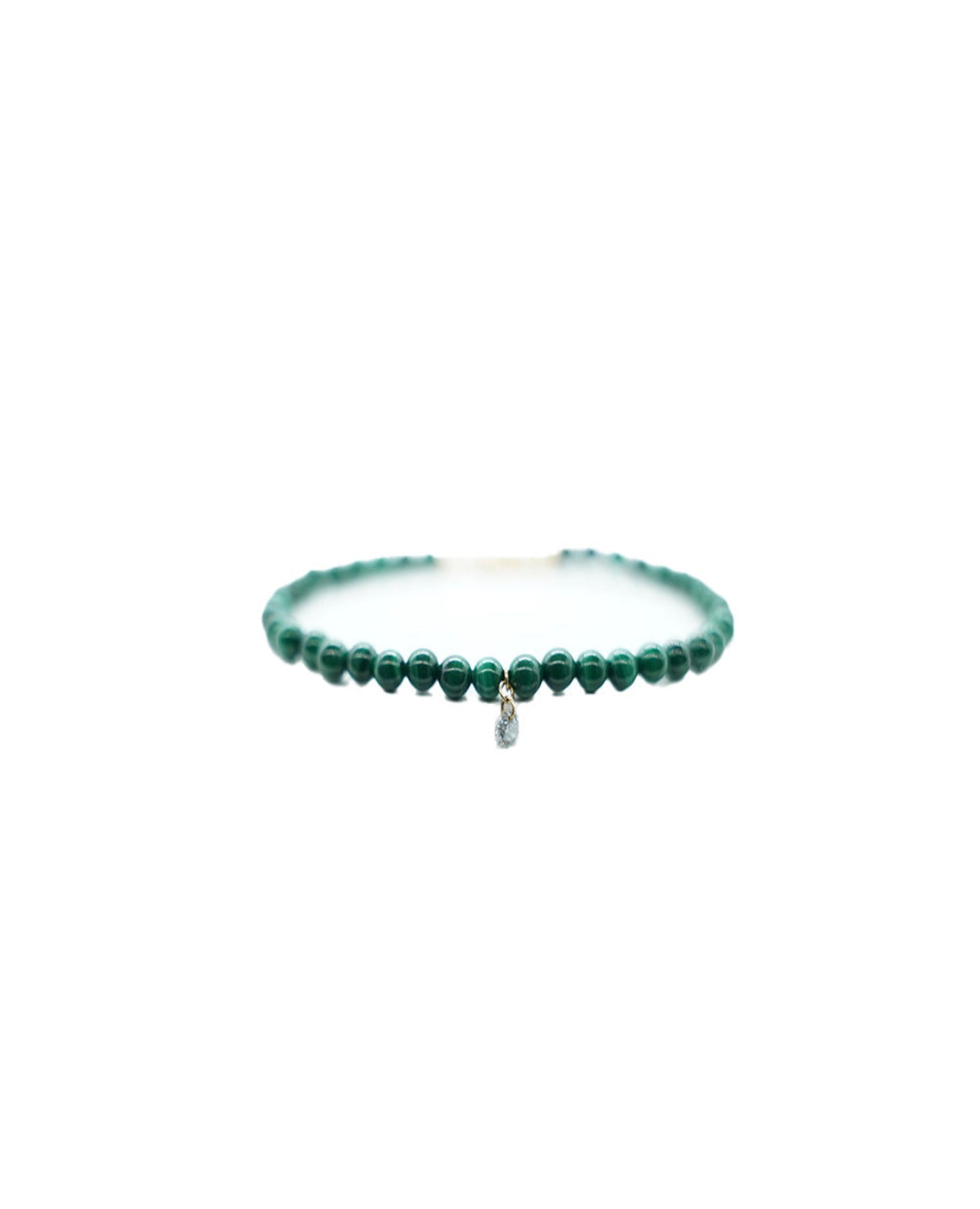 Bracelet Semi Precious 69 Malachite or Jaune