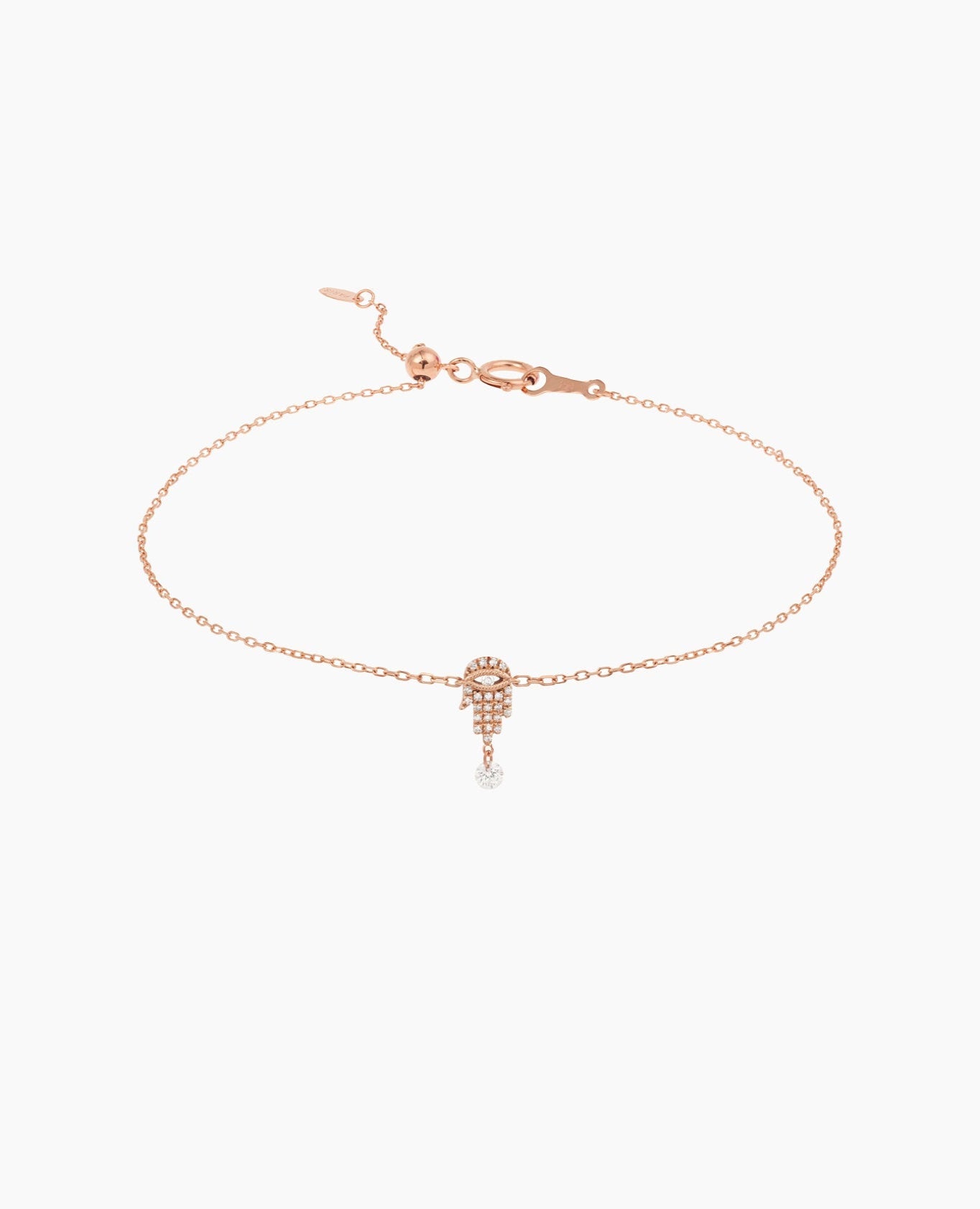 Selene Fatma bracelet paved with a diamond