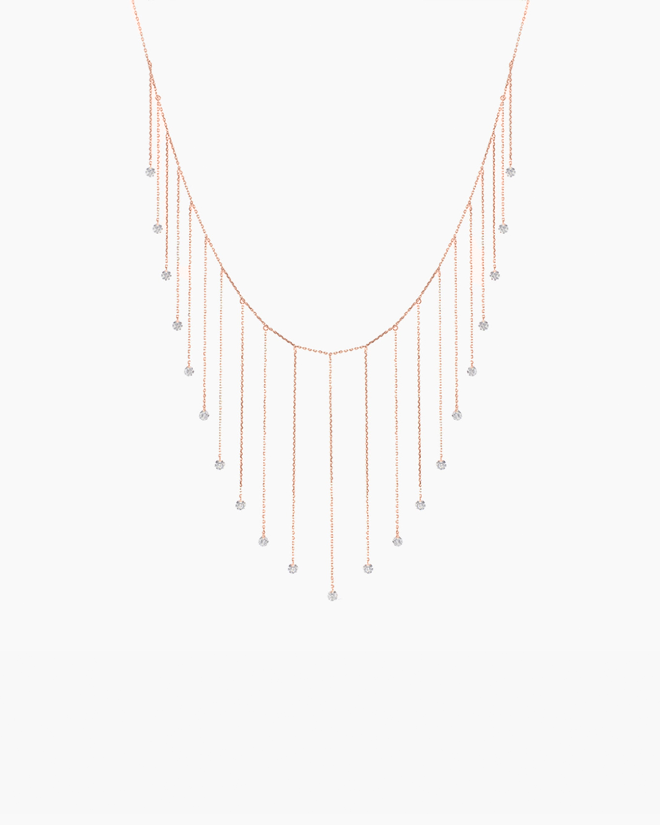 Collier La foule vingt-un diamants